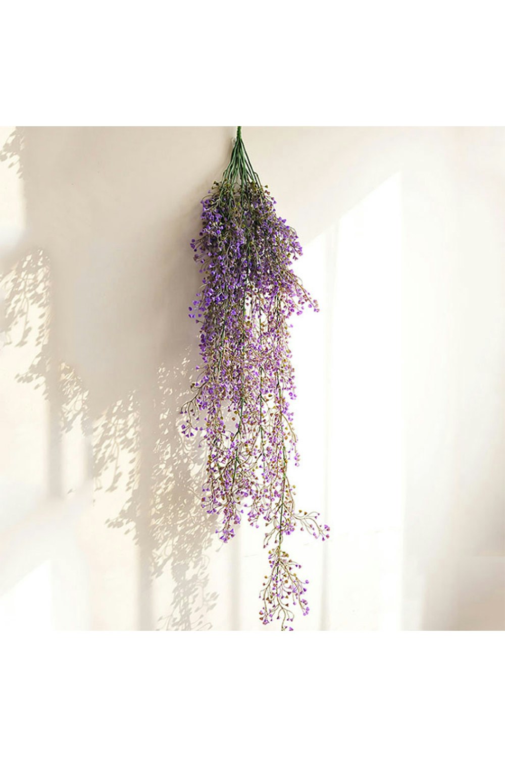 Living And Home Purple Realistic Artificial Hanging Vine Plants