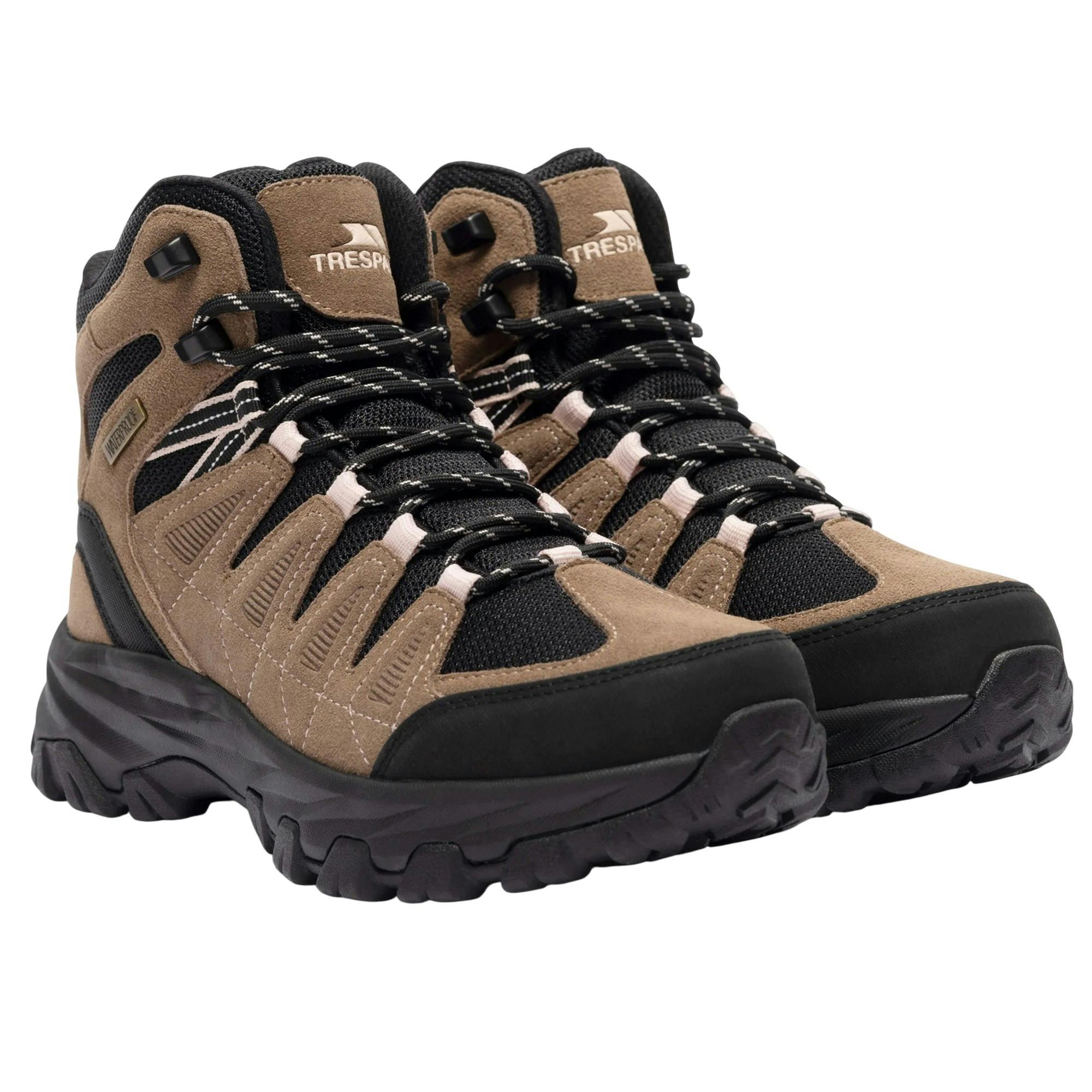 Trespass Women's Amelie Suede Walking Boots - Earth - 3 Uk - Earth - 100% Mixed
