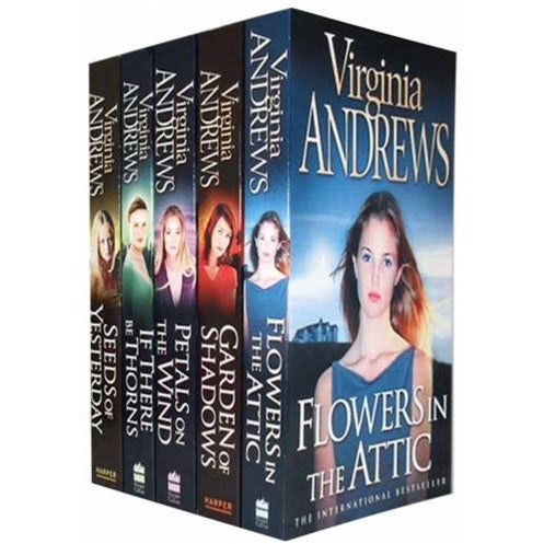 Harpercollins Virginia Andrews Dollanga Collection 5 Books Set - Flowers In The Attic Series