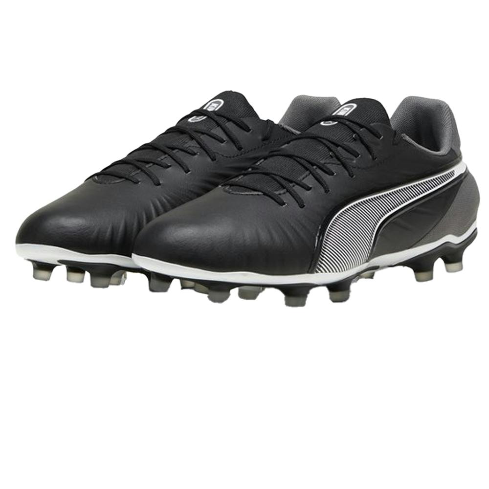 Puma Men's Black King Match Firm Ground Football Boots - 9 Uk