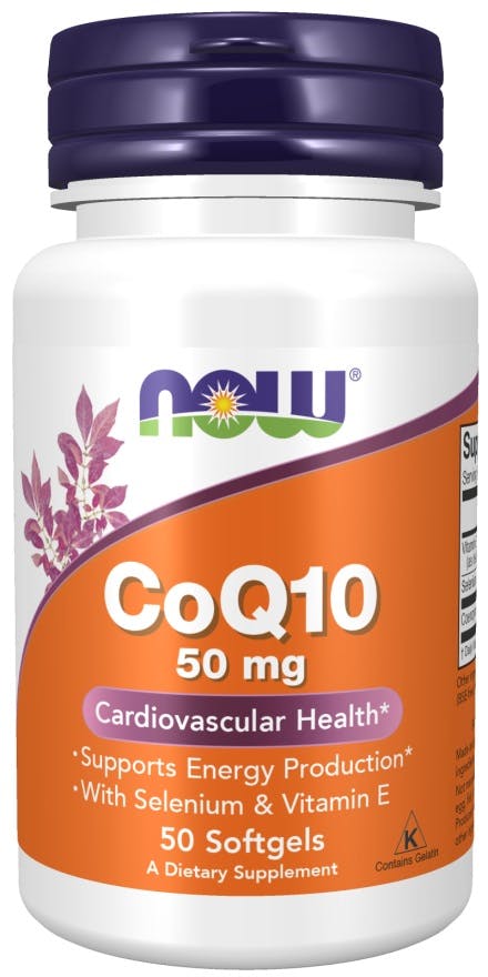 Now Foods Coq10 With Selenium & Vitamin E, 50Mg - 50 Softgels - Image 6