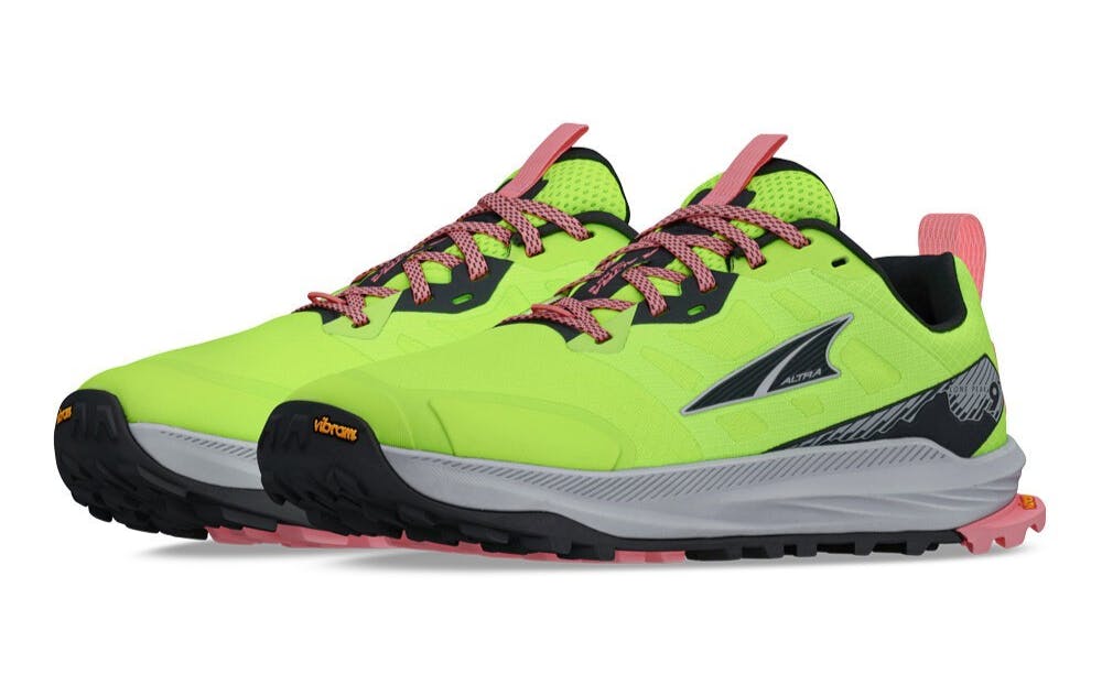 Altra Women's Lone Peak 9+ Trail Running Trainers Hiking Shoes Lime - Uk 4.5 Eu 37.5