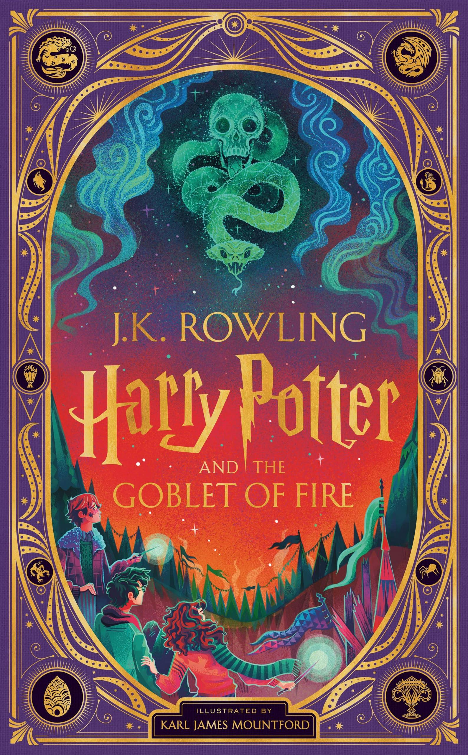 Various Publishers Harry Potter And The Goblet Of Fire: A Sumptuously Illustrated Gift Book With Magical Interactive Surprises (Interactive Illustrated Edition)