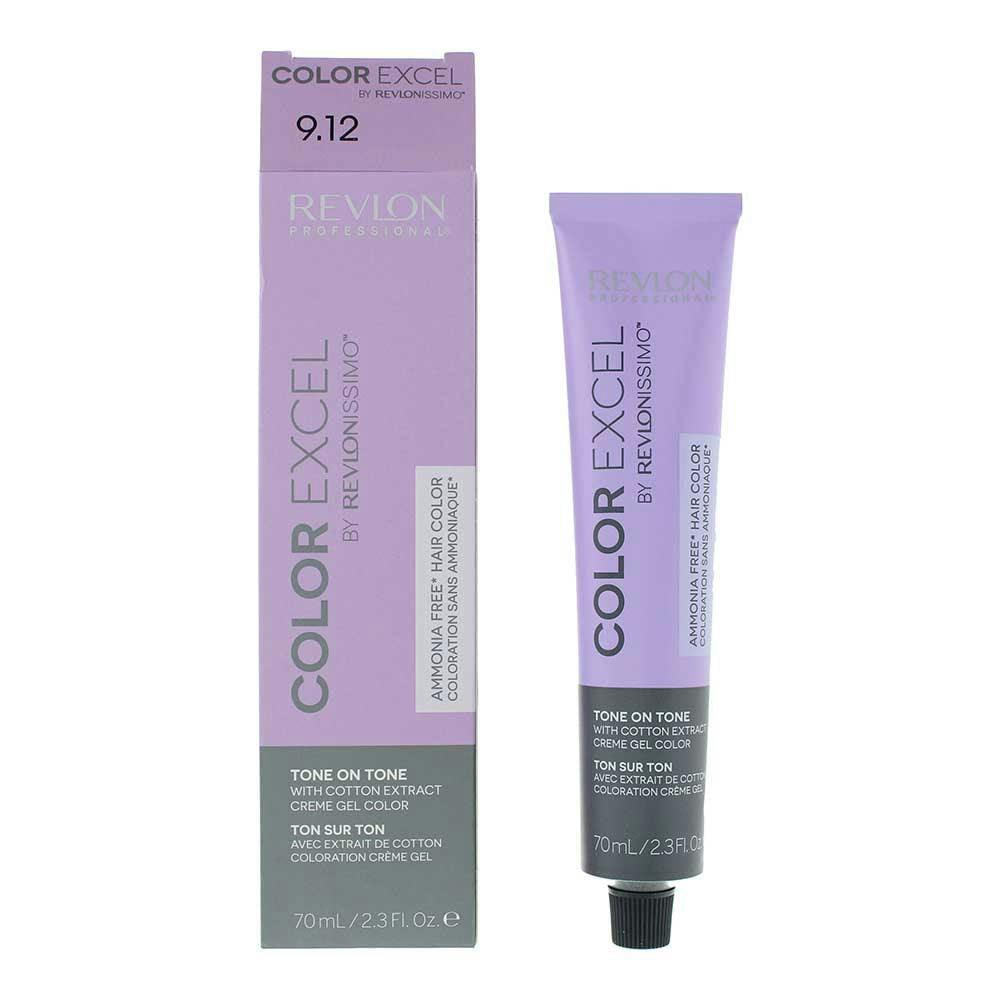Color Excel Light Revlon By Revlonissimo 9.12 Very Ash Iridescent Blonde Hair Colour 70Ml
