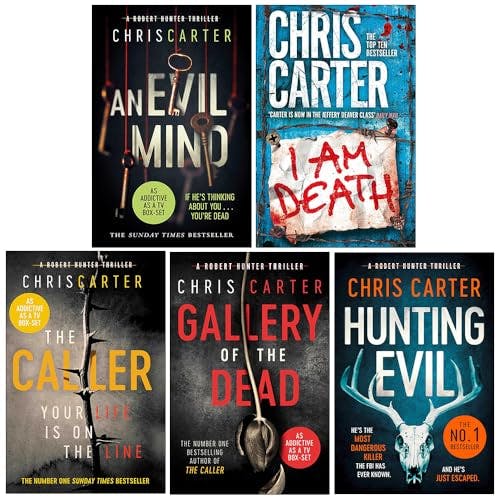 Robert Hunter Series Vol 6-10 Collection 5 Books Set By Chris Carter An Evil Min - Image 7