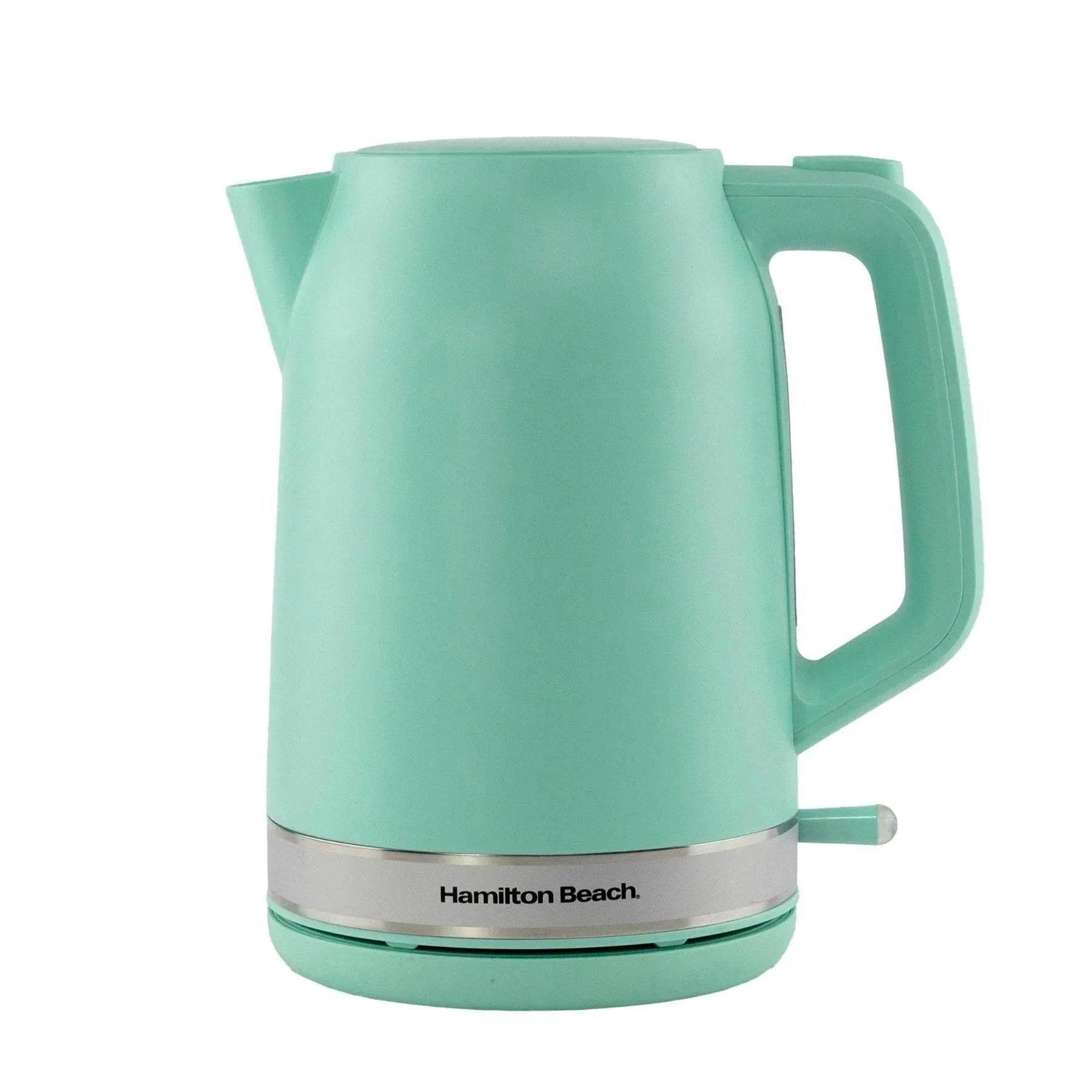 Hamilton Beach Unisex Green Ella 1.7L Matte Mint Kettle In - Image 3