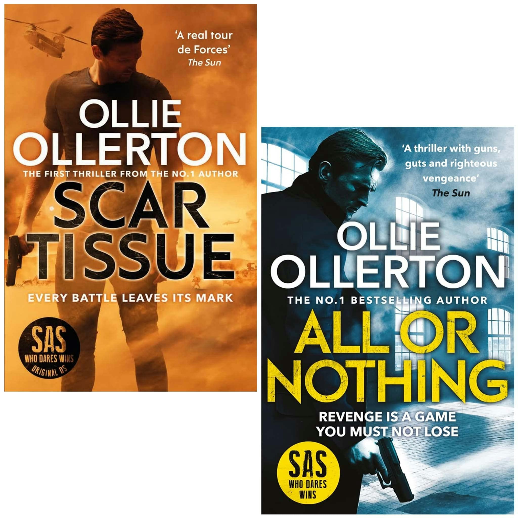 Blink Publishing Alex Abbott Series 2 Books Collection Set (Scar Tissue And, All Or Nothing)