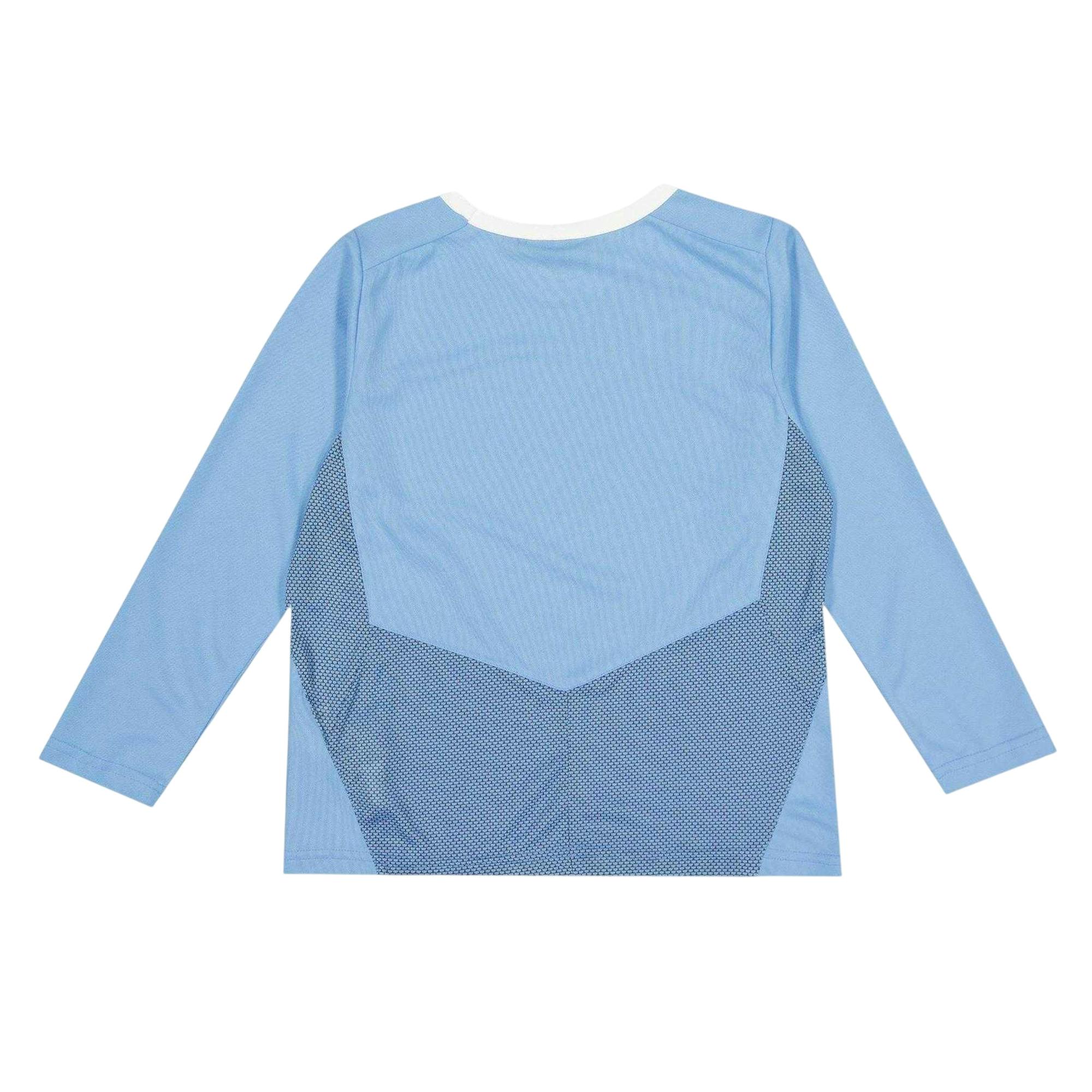 Puma Blue Kids V5.08 Logo Performance Long-Sleeved T-Shirt - 14 Years - 100% Mixed