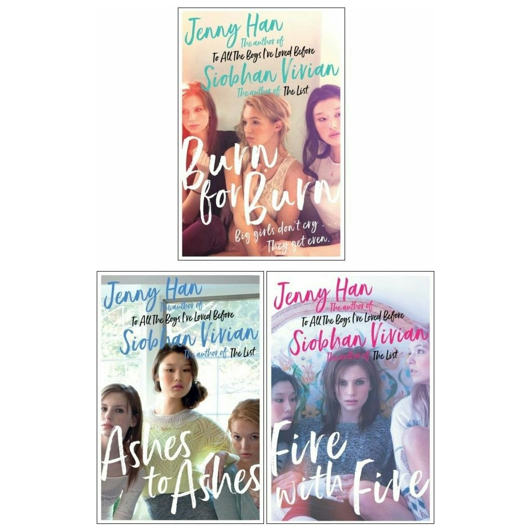 Simon & Schuster Girls Jenny Han The Burn For Burn Trilogy Burn For Burn, Ashes To Ashes, Fire With Fire