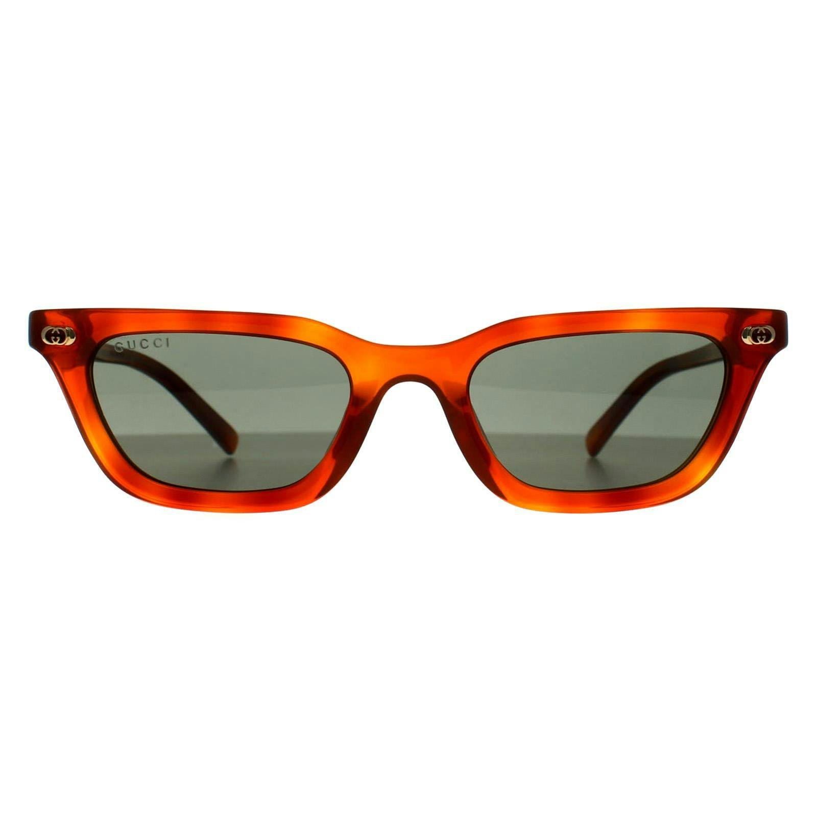 Gucci Dark/Brown Sunglasses Gg1944s 002 Shiny Havana