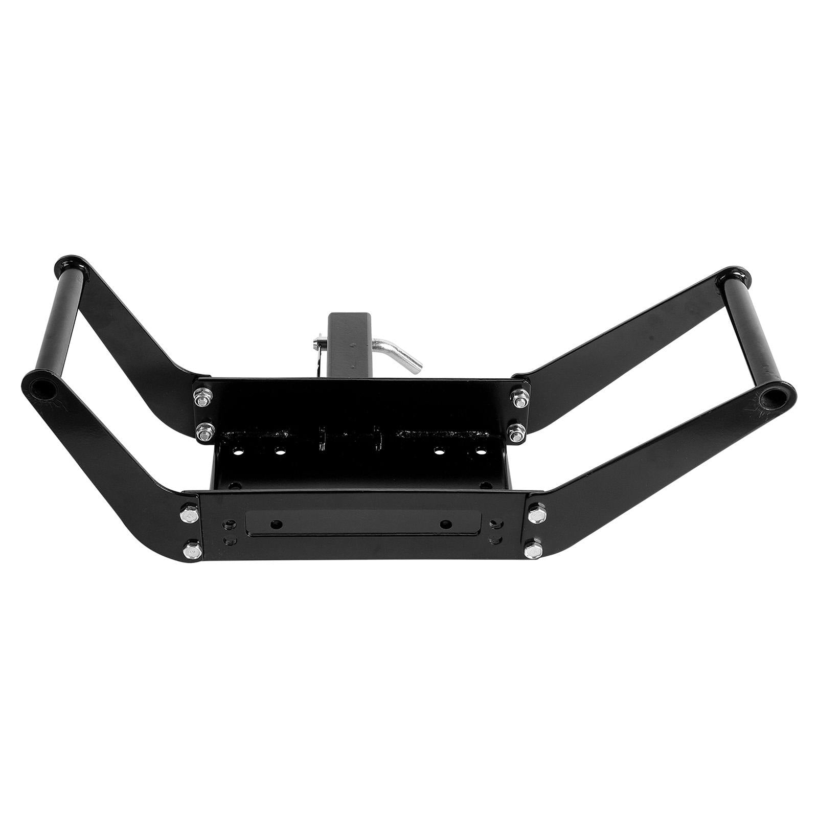 Winchmax Men's Black Mobile Winch Mount 17,000Lb - 20,000Lb 2 Inch Receiver Hitch Winch Mounting Plate