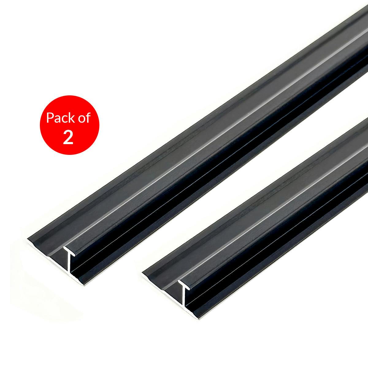 Britwall White Aluminium Invisible Line Trim 3000mm x 25mm - for 4mm SPC Wall Panels - Image 4