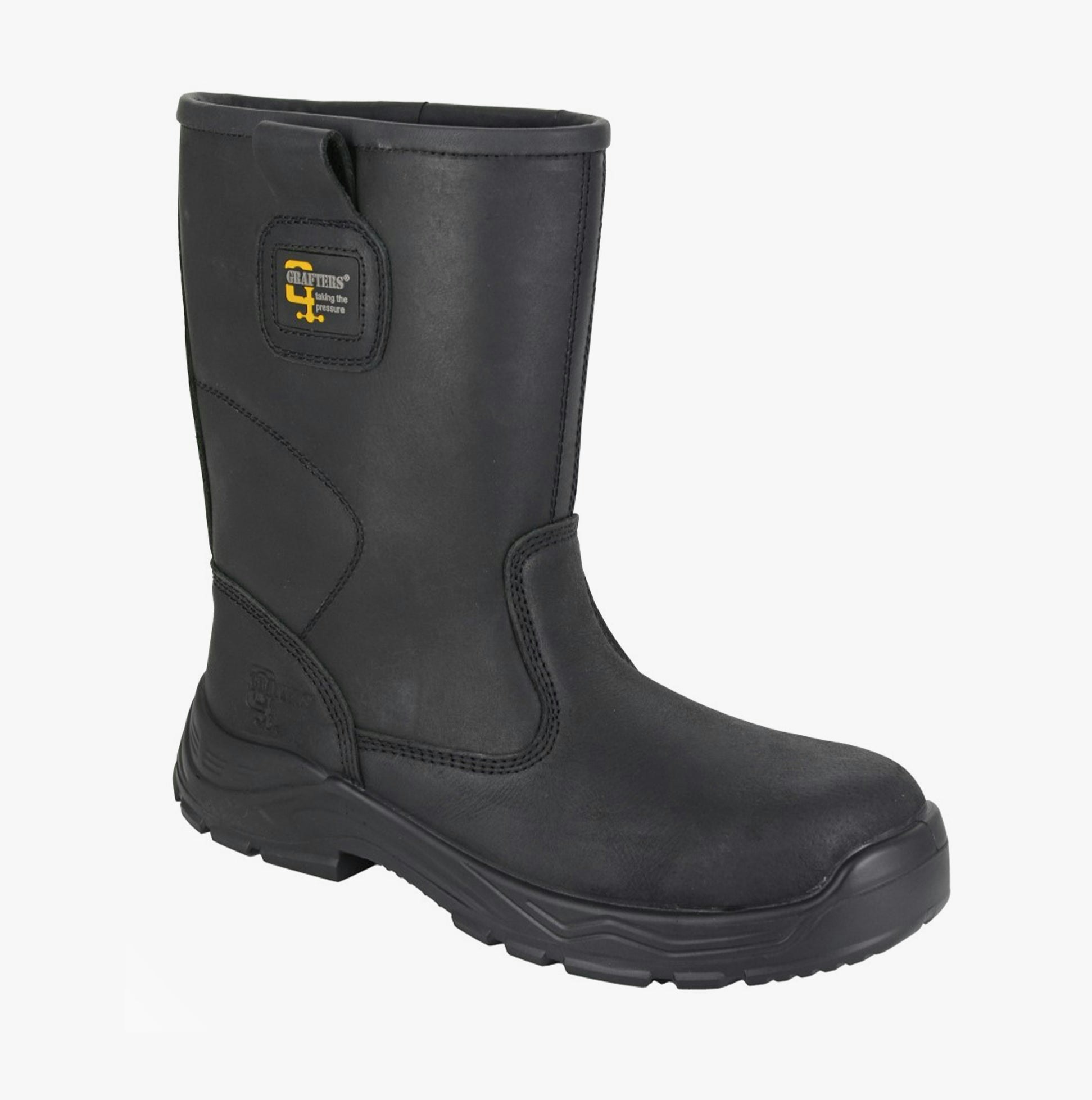 Grafters Men's Black M560a Safety Boots - Uk 11