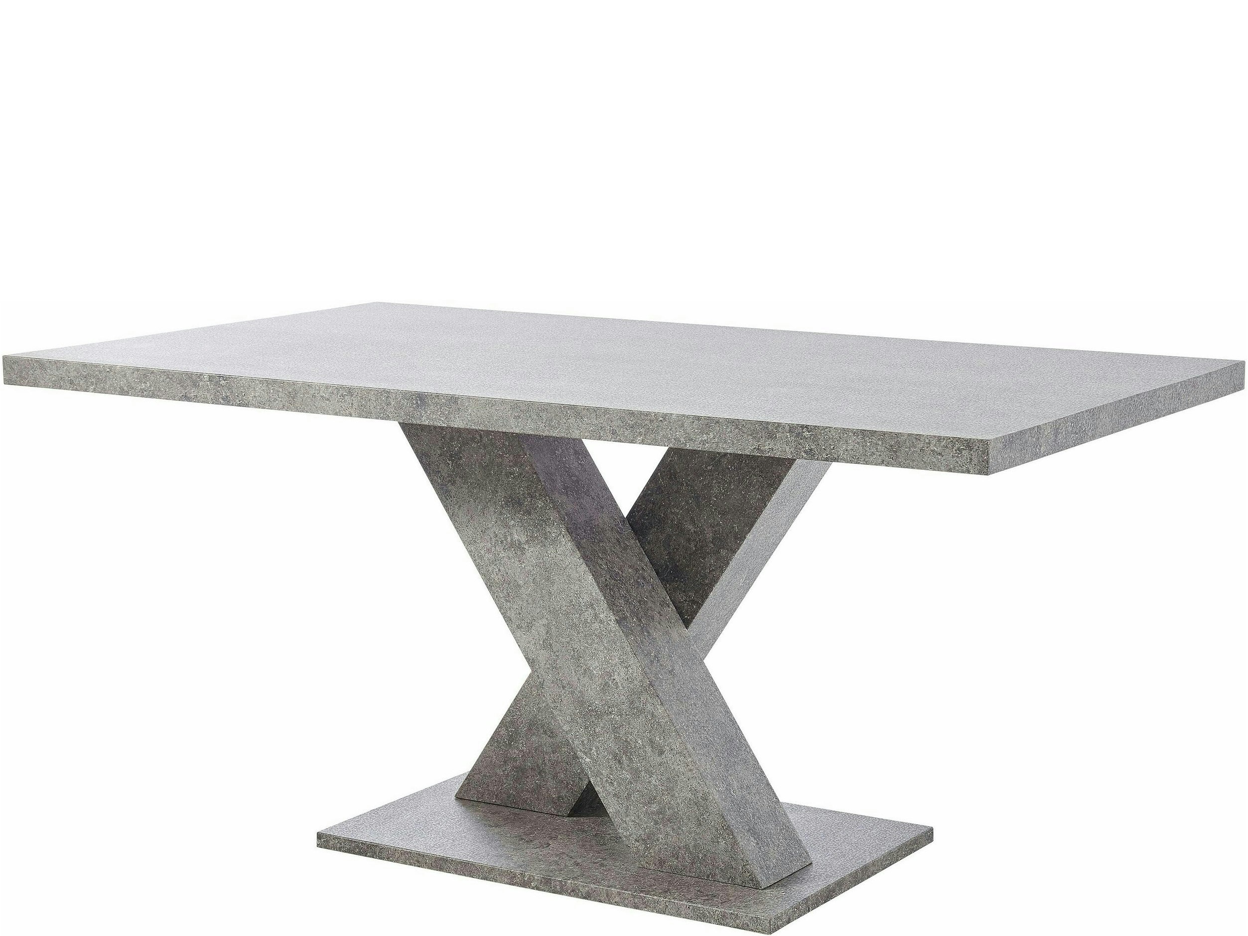 Rackhams Grey Ali Table Cement Look160x90x76cm