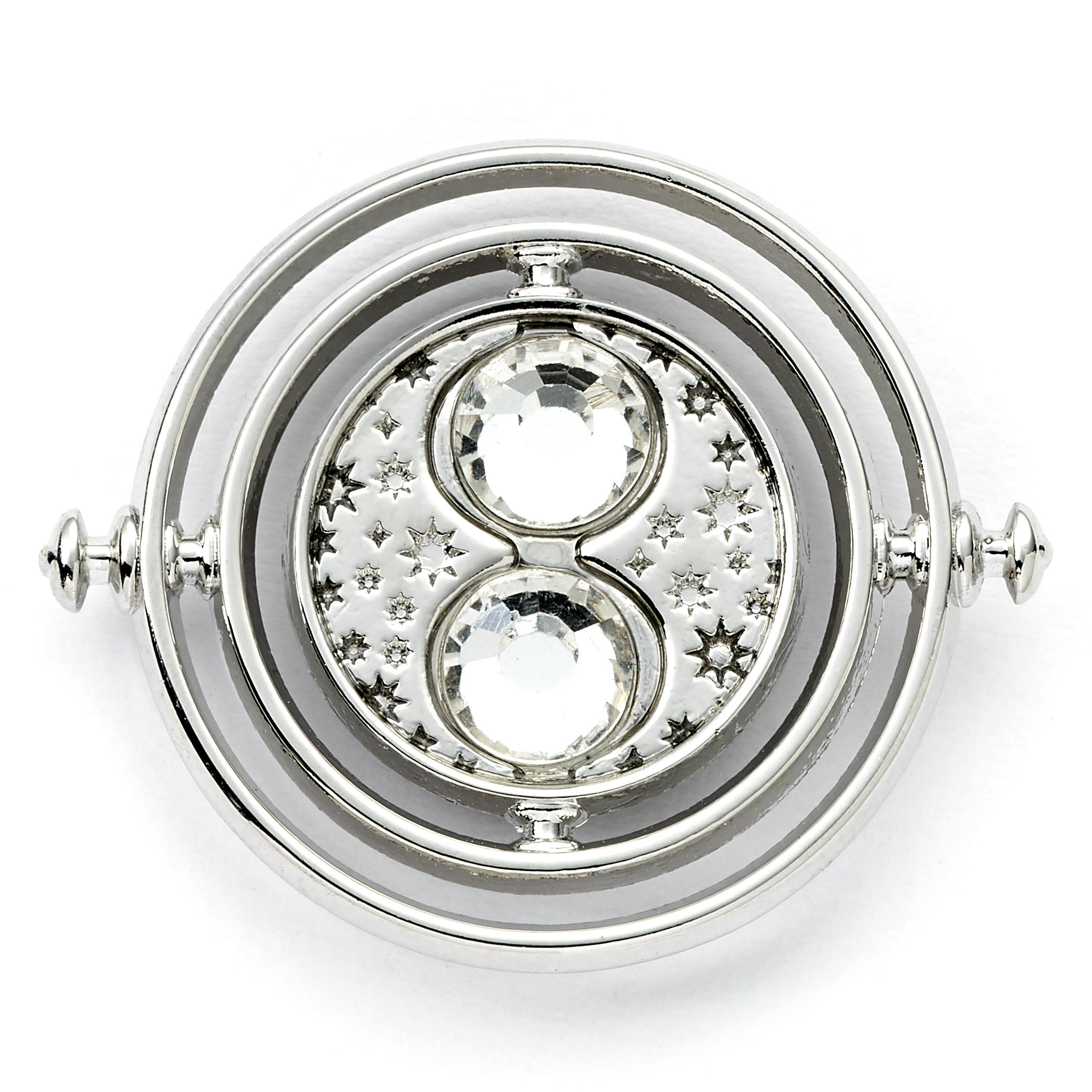 The Carat Shop Silver Harry Potter Time Turner Tone Pin Badge