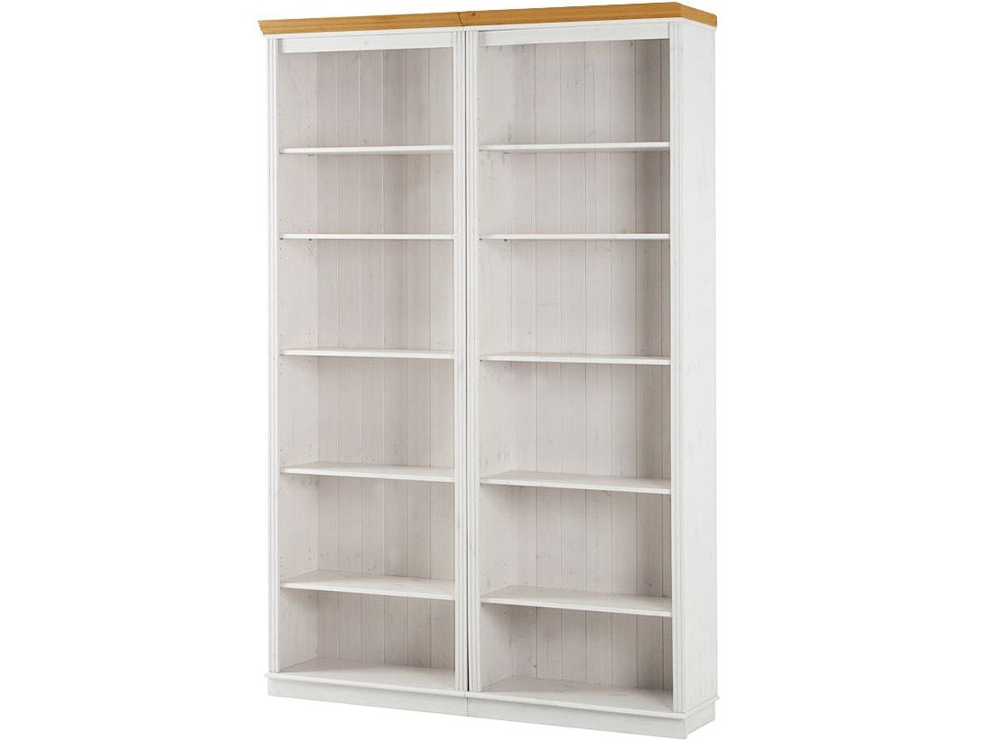 Dorel Home White Anita Wall Unit H In Honey