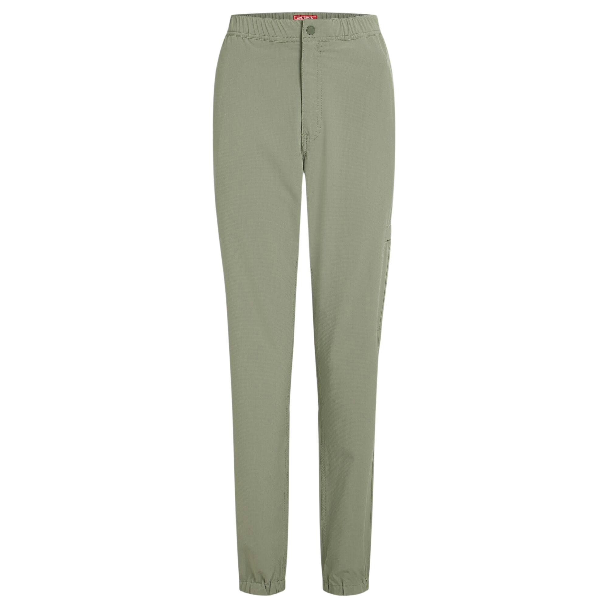 Craghoppers Women's Lola Nosilife Trousers - Vert - 16 Uk R - Vert - 91% Recycled Polyester/9% Elastane