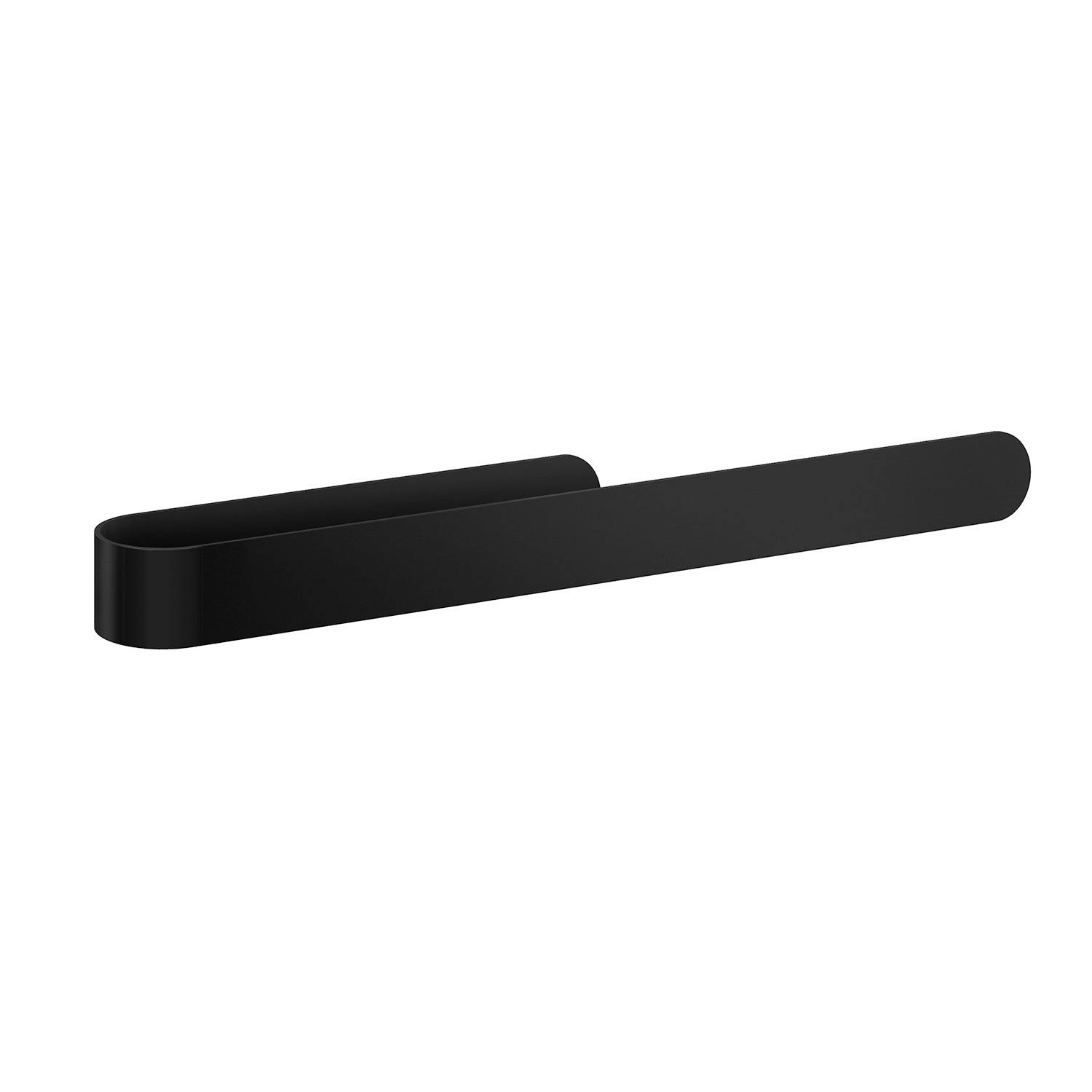 Beslagsboden Black Stainless Steel 35Cm Towel Rail Self Adhesive Bathroom Wall Mounted