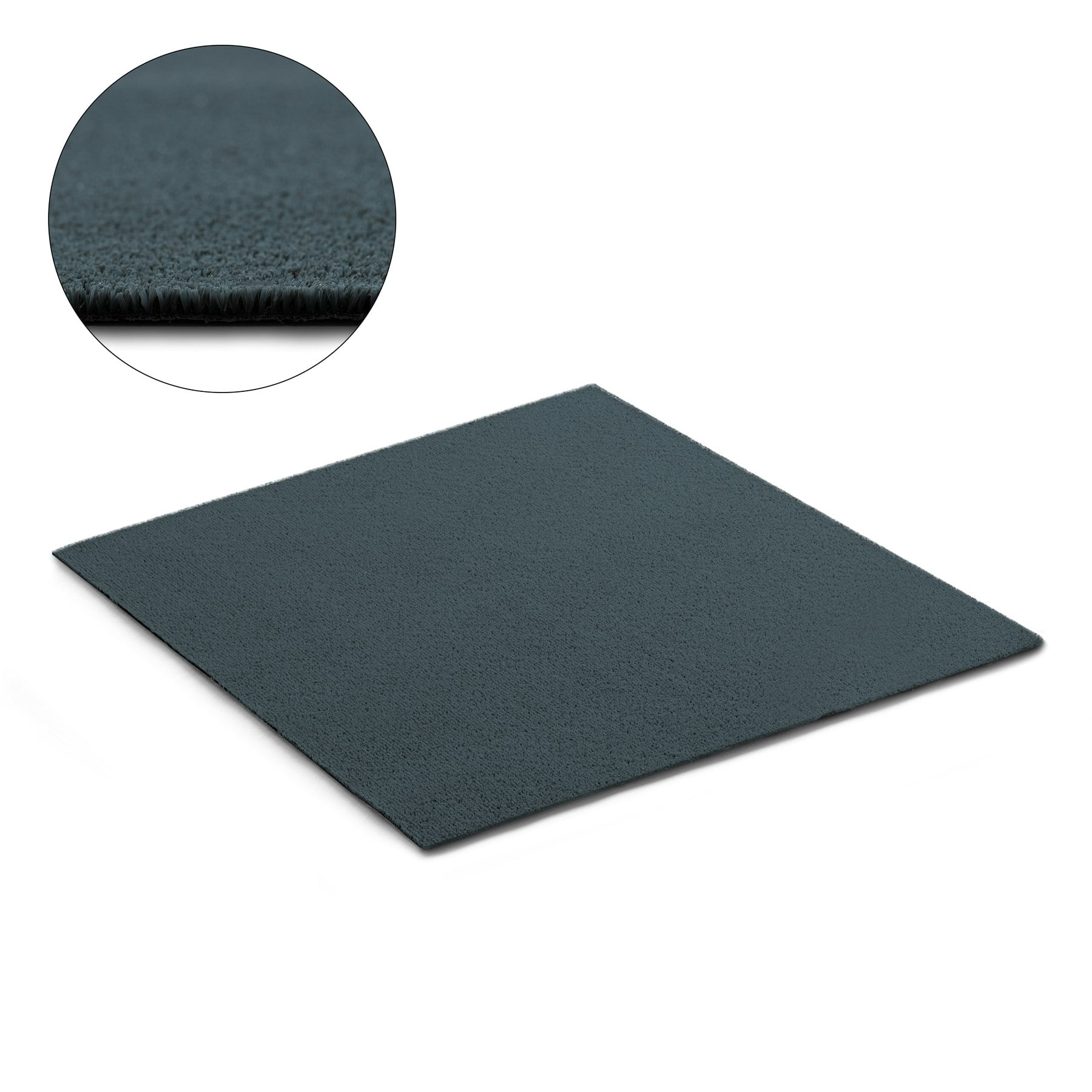 Rackhams Grey Artificial Grass Spring Rug - 150Cm X 200Cm