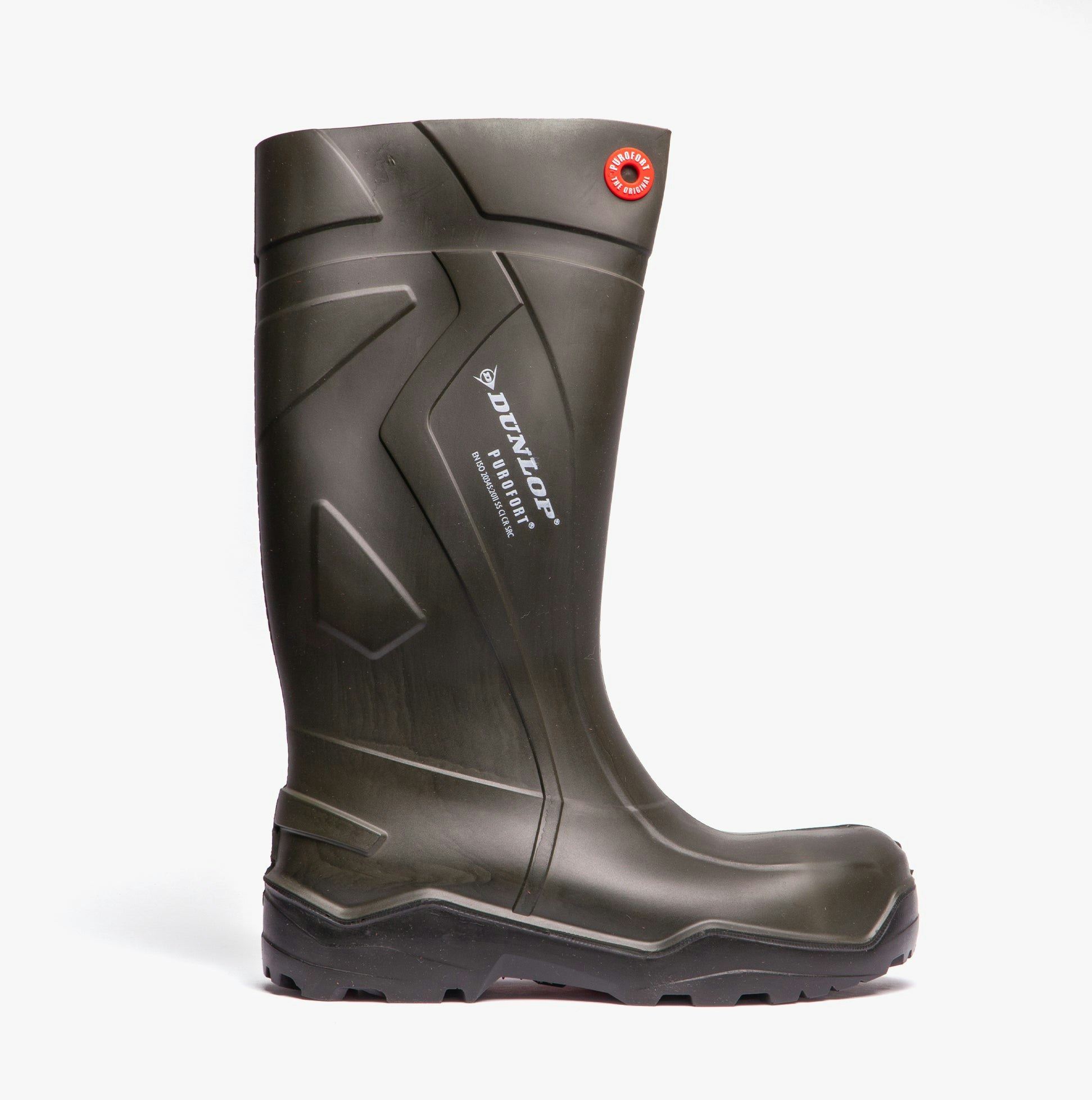 Dunlop Unisex Green Purofort+ S5 Full Safety Wellington Boots - Uk 13