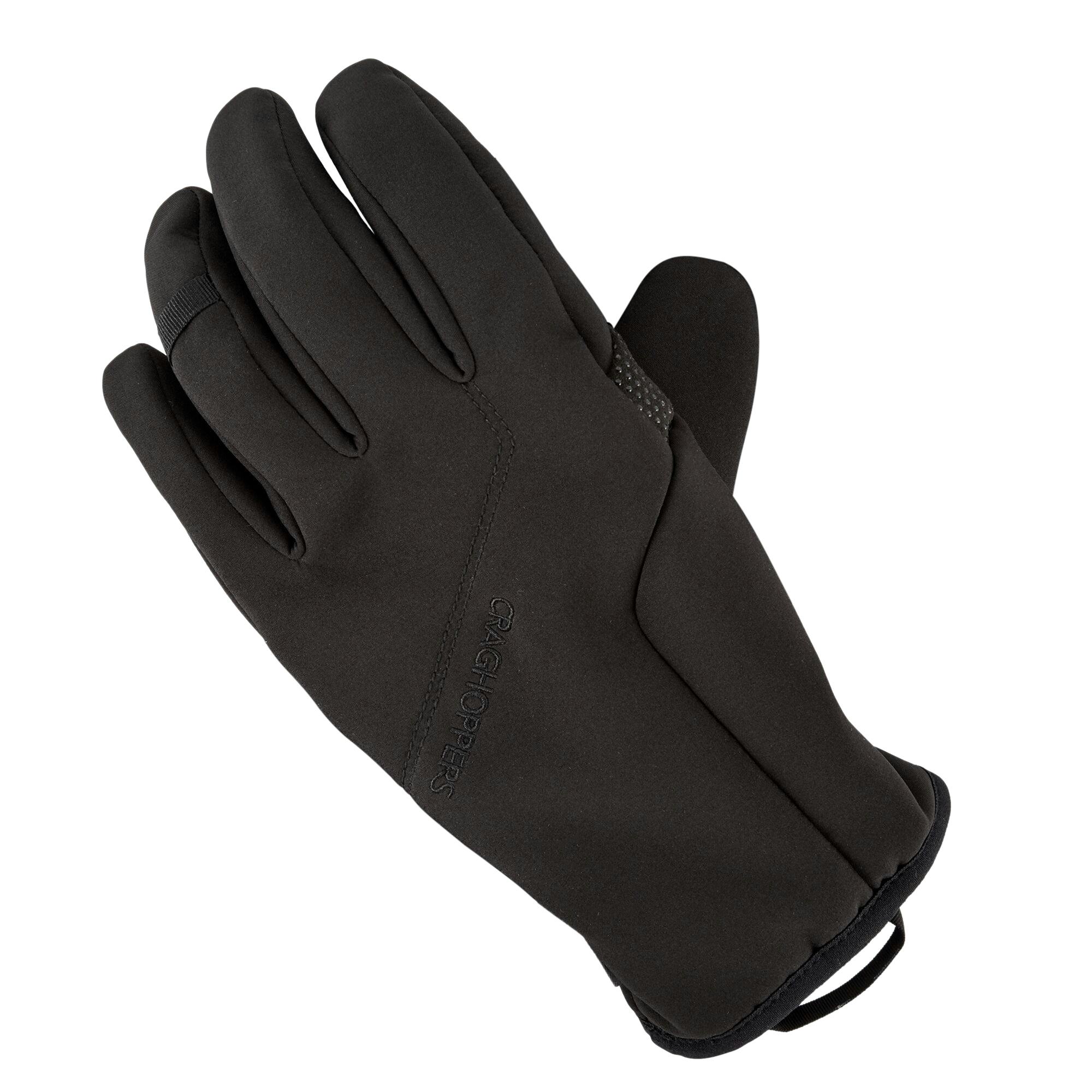 Craghoppers (M-L, Black) Unisex Adult Altis Softshell Gloves - Image 2