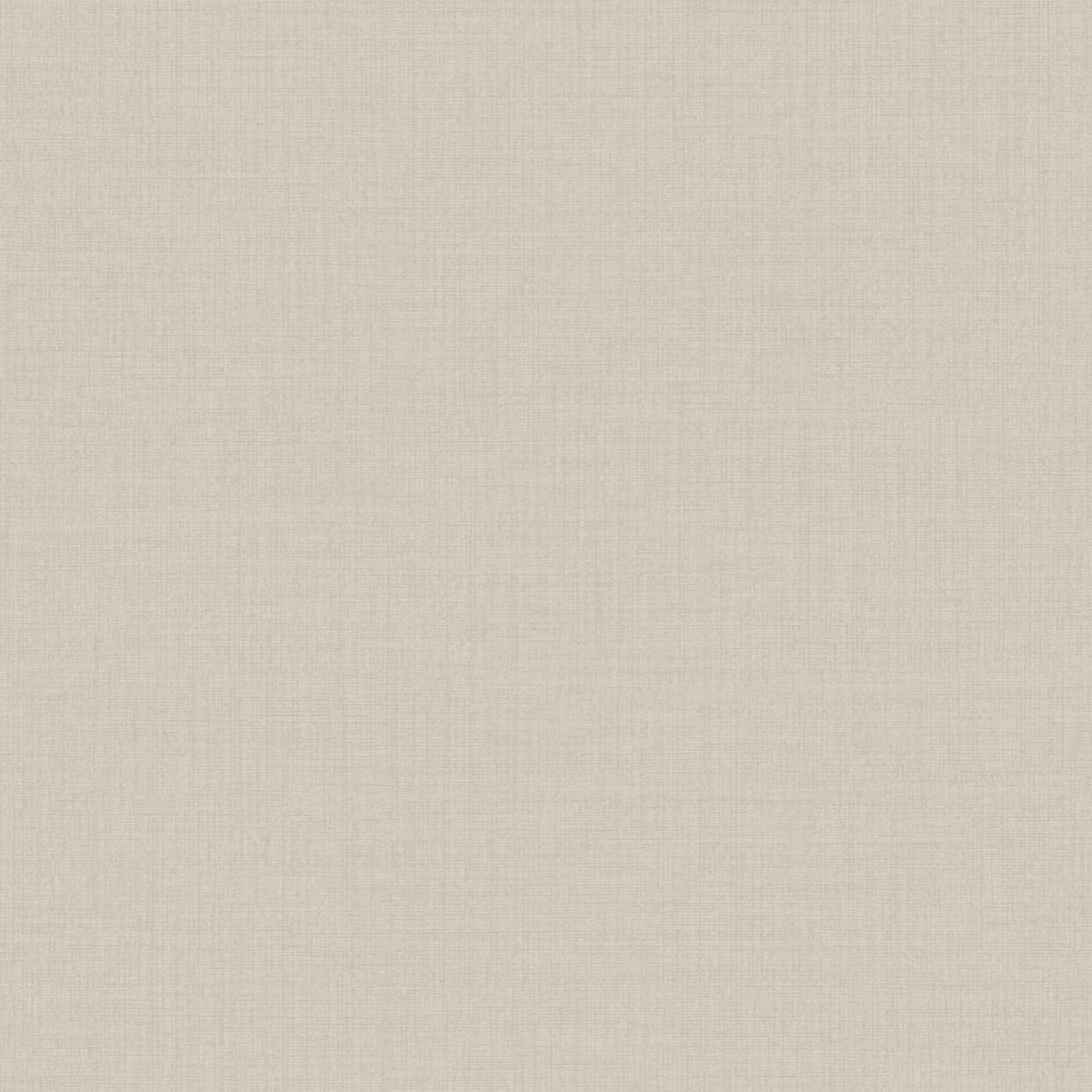 Grandeco Grey Linen Textured Plain Wallpaper, Taupe