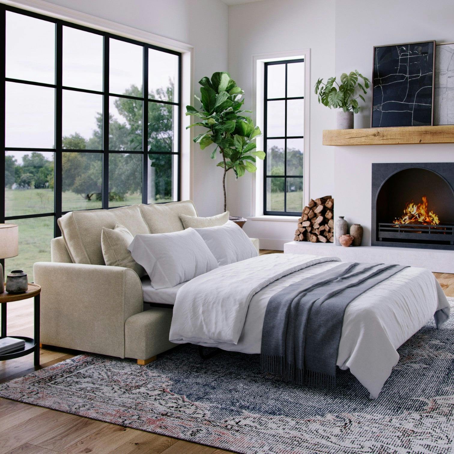Rackhams Harrogate Sofa Bed - Stone