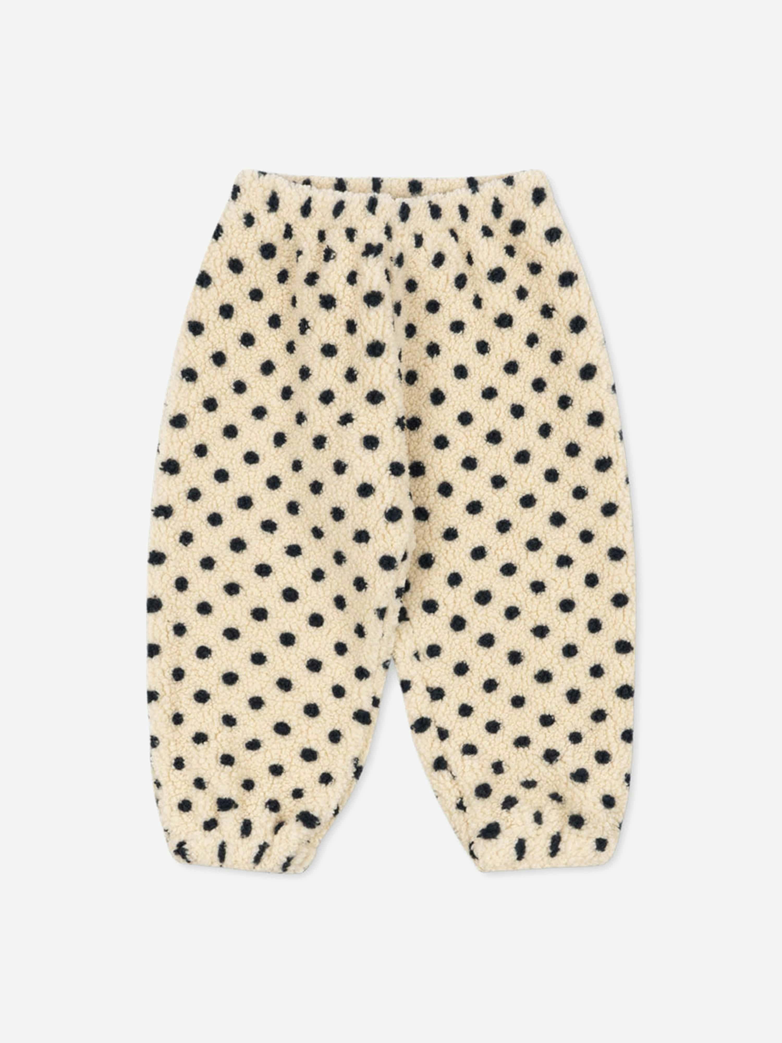 Konges Slojd Girls Beige Konges Sløjd Jody Pants In - Multicoloured - 4 Yrs