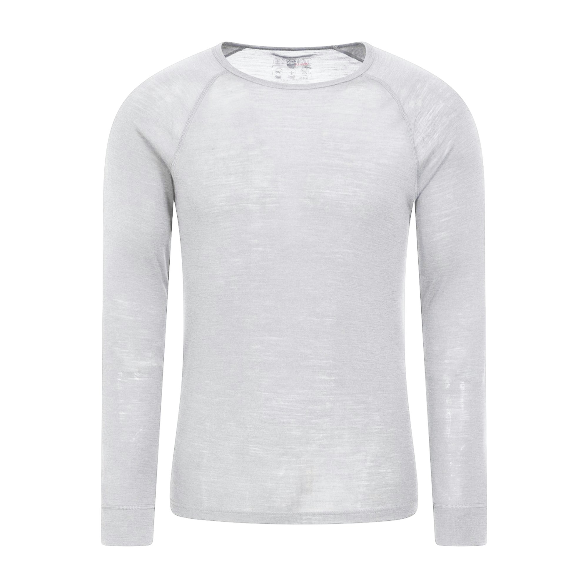 Mountain Warehouse Men's White Merino Wool Thermal Top - 3XL