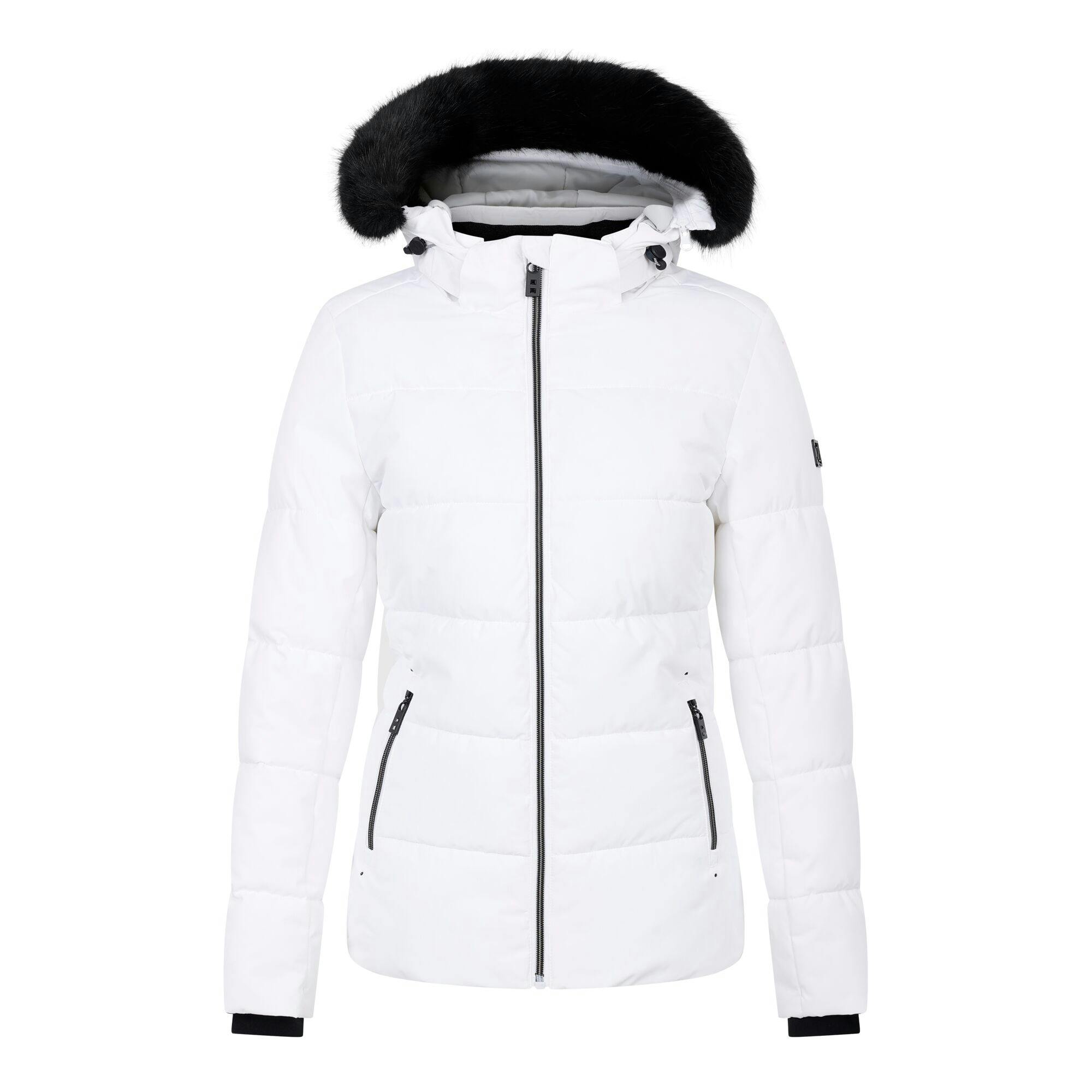 Dare 2B Women's White / Glamorize V Ski Jacket - 20 Uk - 100% Mixed