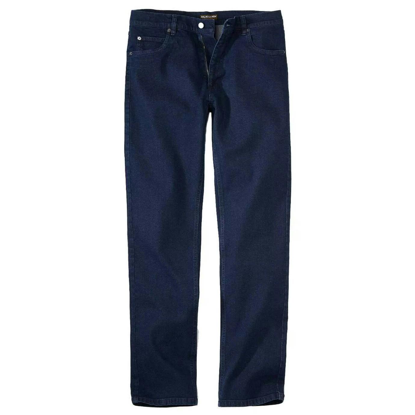 Atlas For Men Men's Dark/Blue Atlas For Stretch Regular Jeans - 28R - 98% Cotton/2% Elastane