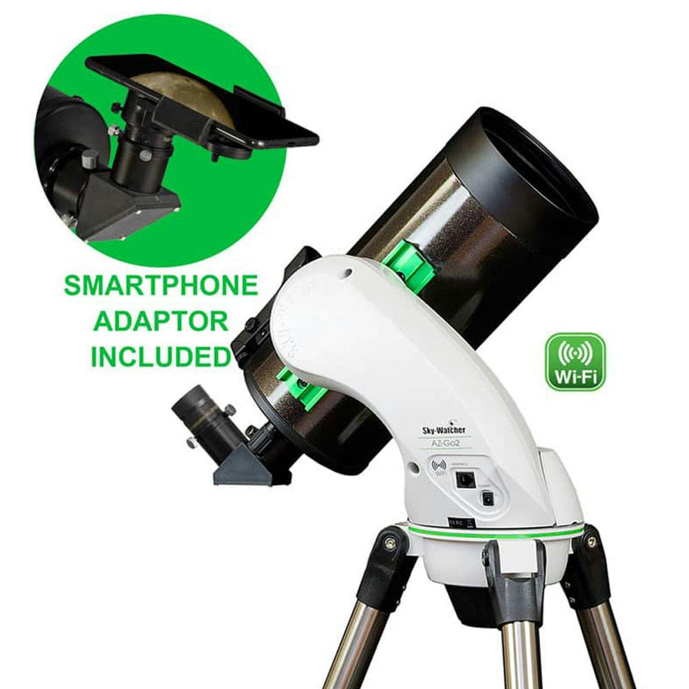 Sky Watcher Red Skymax 127 Mak Wifi Astronomy Telescope With Az-Go2 Mount