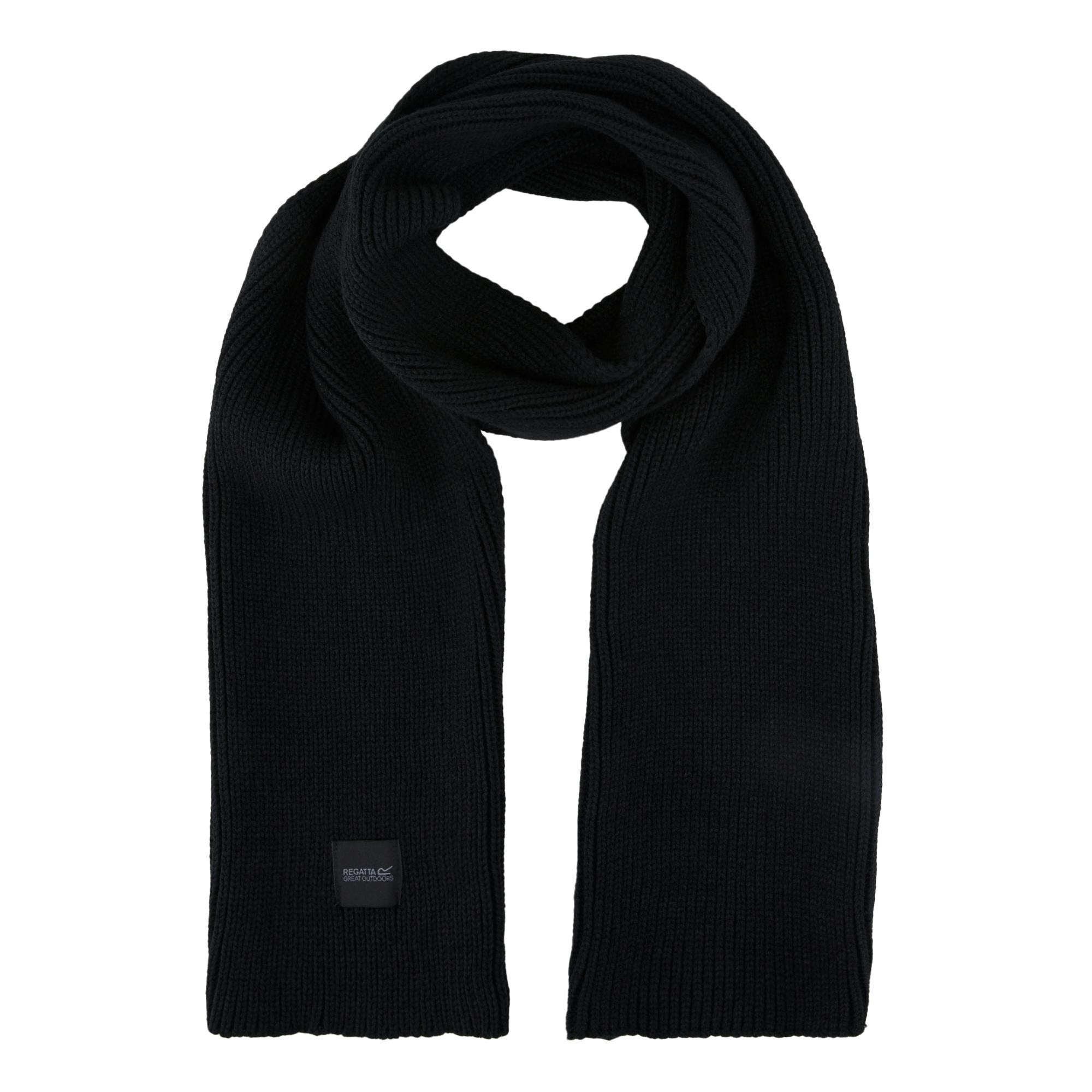 Regatta Unisex Black Adult Connora Scarf - One Size