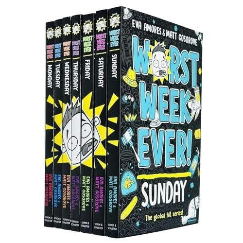 Simon & Schuster Worst Week Ever! Series By Eva Amores And Matt Cosgrove 7 Books Collection Set - Ages 8+ - Paperback - Image 8