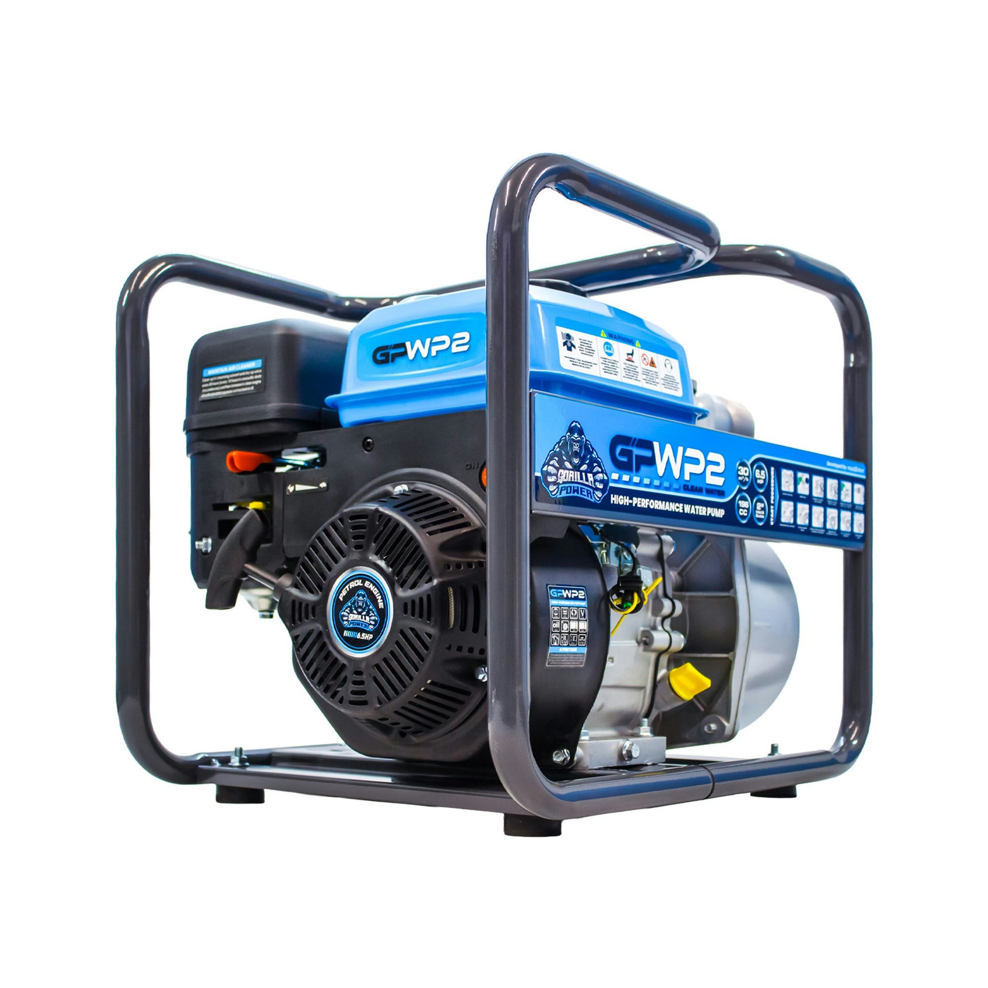 Gorilla Power Light Equip2clean Gpwp2 2" Water Pump – Clean & Dirty Up To 4Mm
