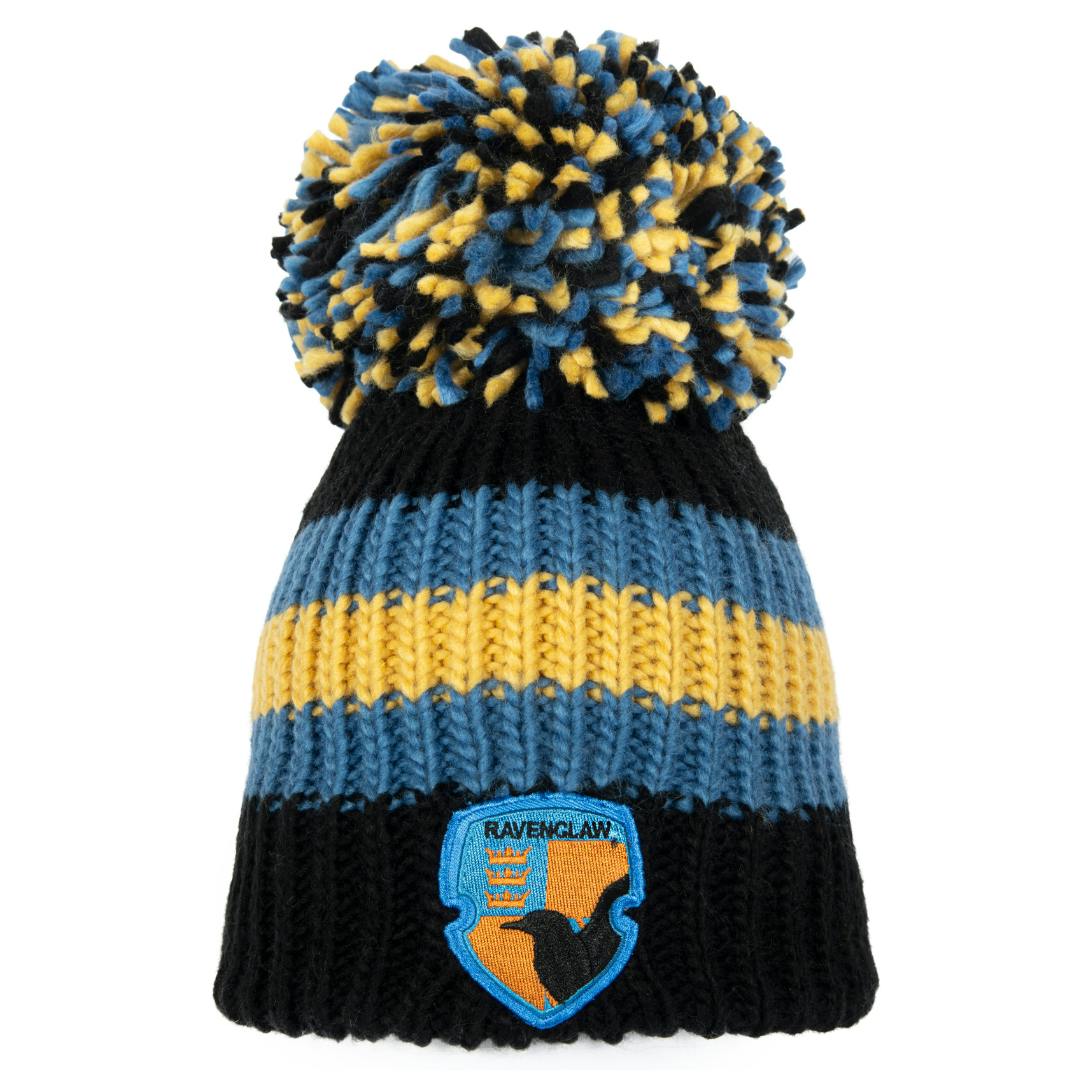 Big Bobble Hats Unisex Black/Blue/Yellow Ravenclaw