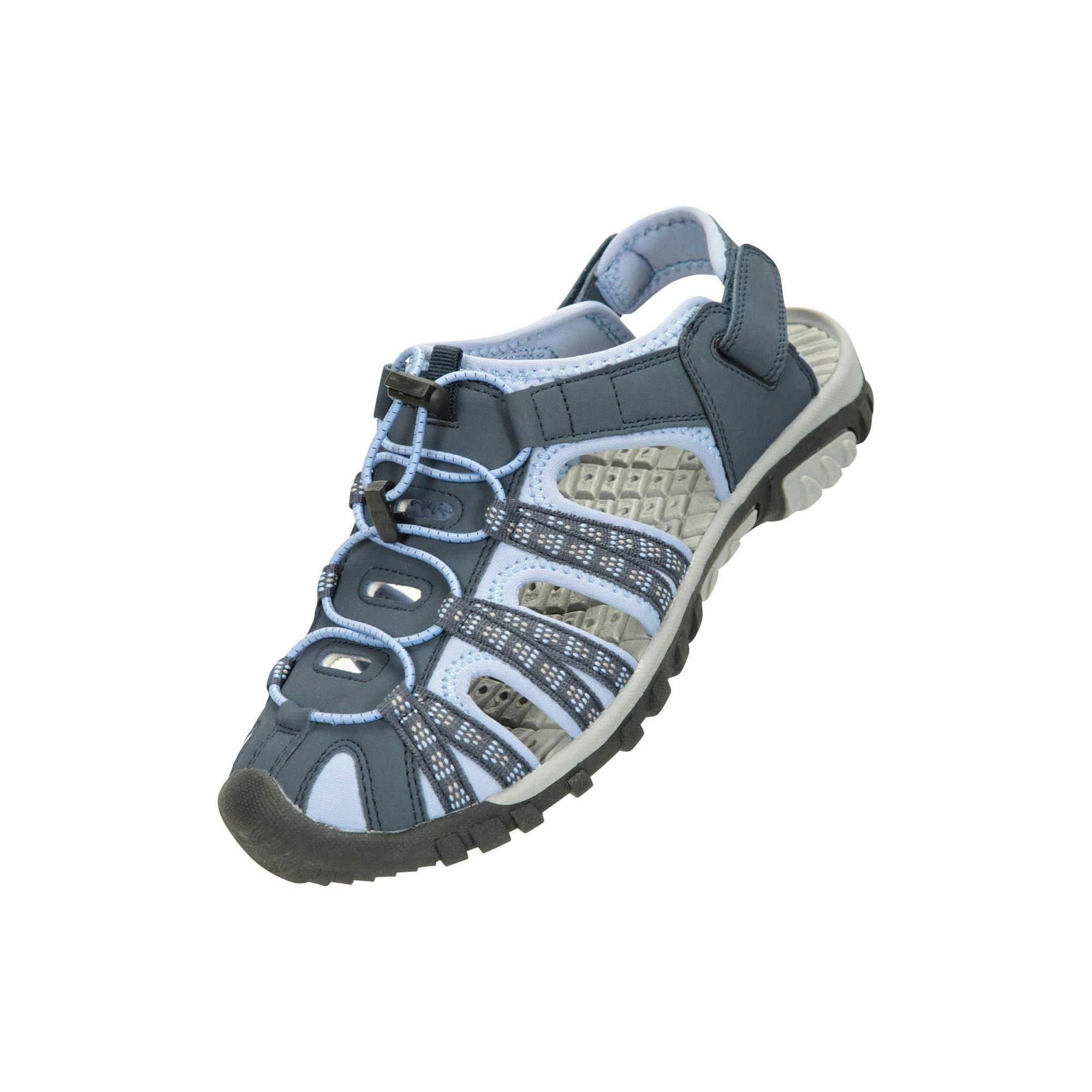 Mountain Warehouse Women's Blue / Trek Sandals - 6 Uk - 50% Neoprene/50% Eva
