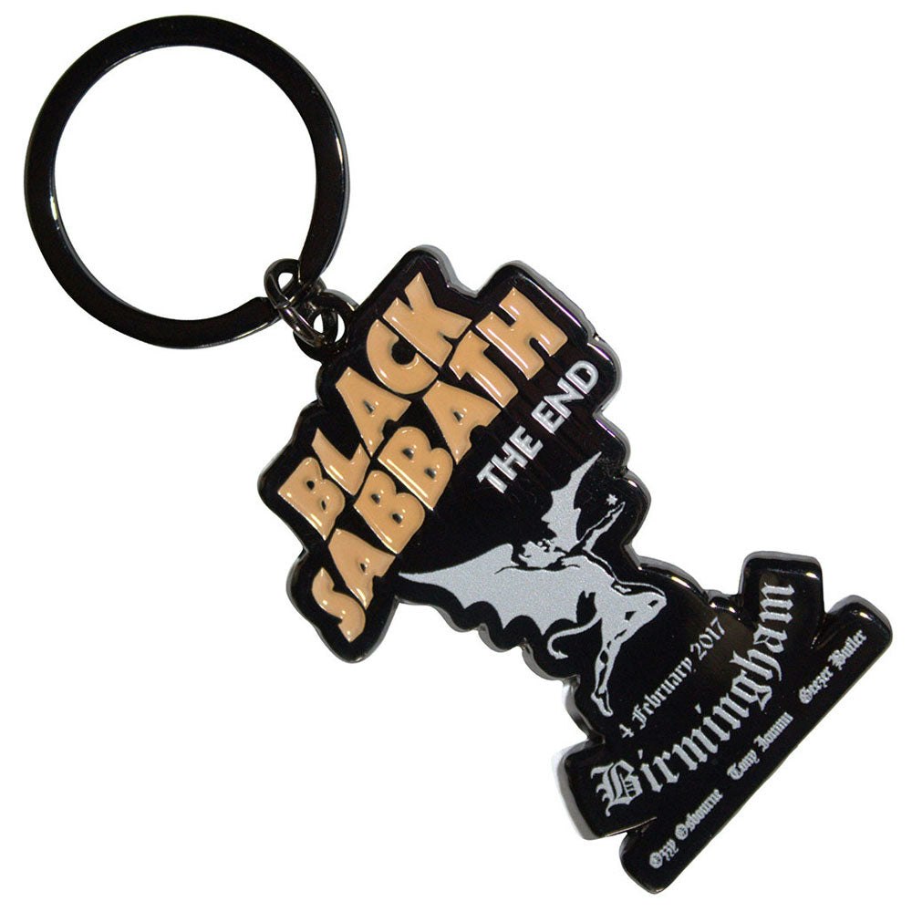 Paradiso Clothing Black Sabbath The End Keyring Keychain