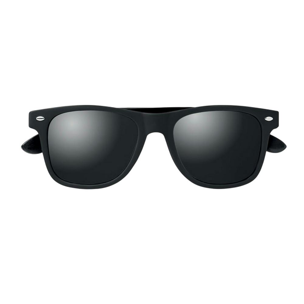 Midocean Black Rhodos Bamboo Sunglasses - One Size - 100% Mixed