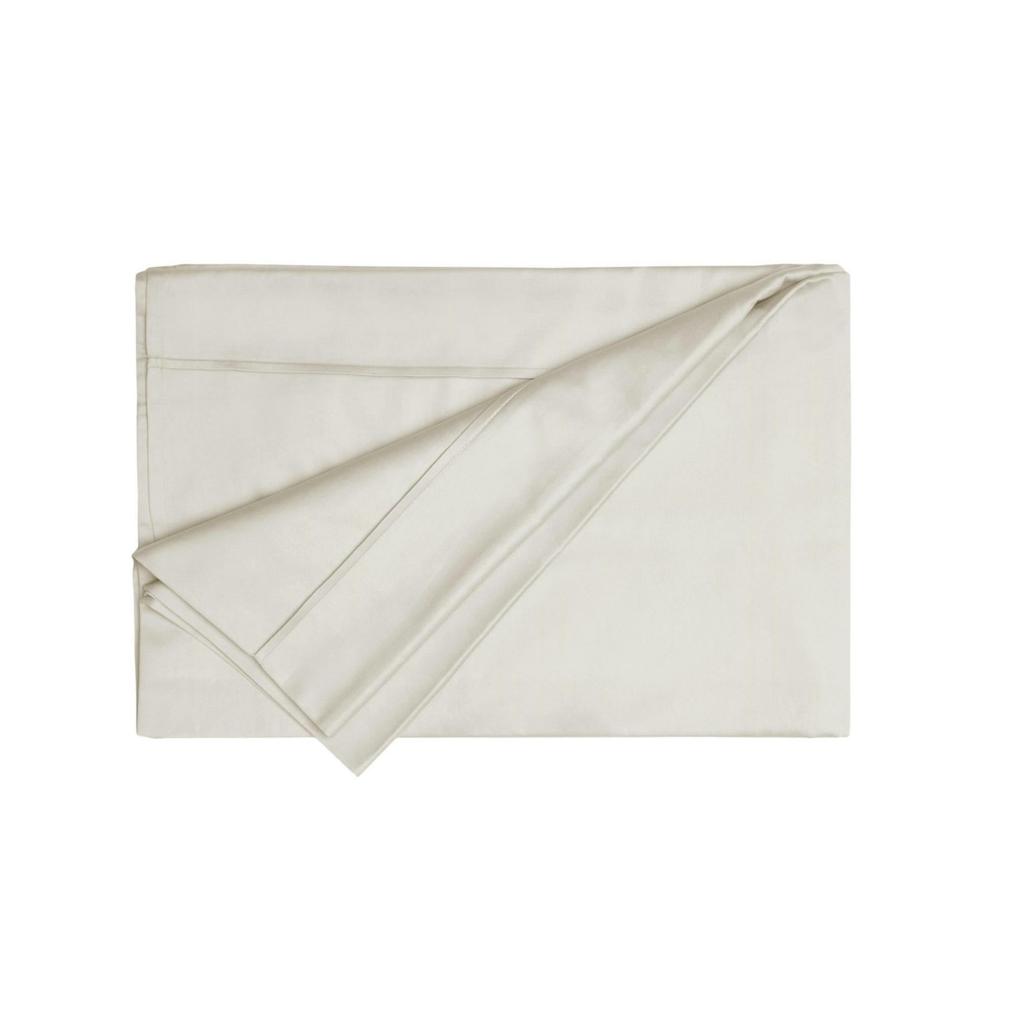 Belledorm Ivory 200 Thread Count Egyptian Cotton Flat Sheet - Single - 100% Egyptian Cotton