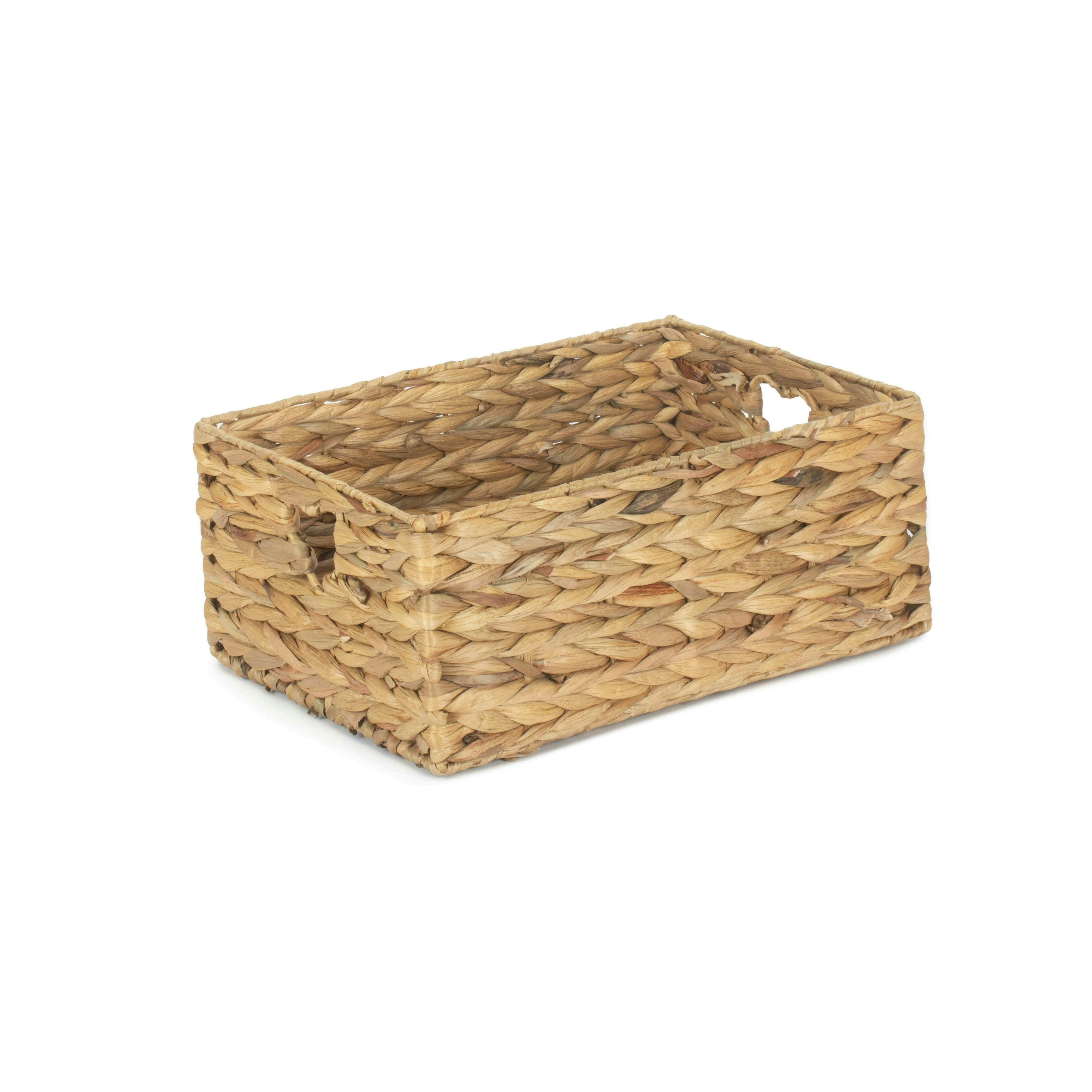 Rackhams Red Shallow Water Hyacinth Storage Basket - Large