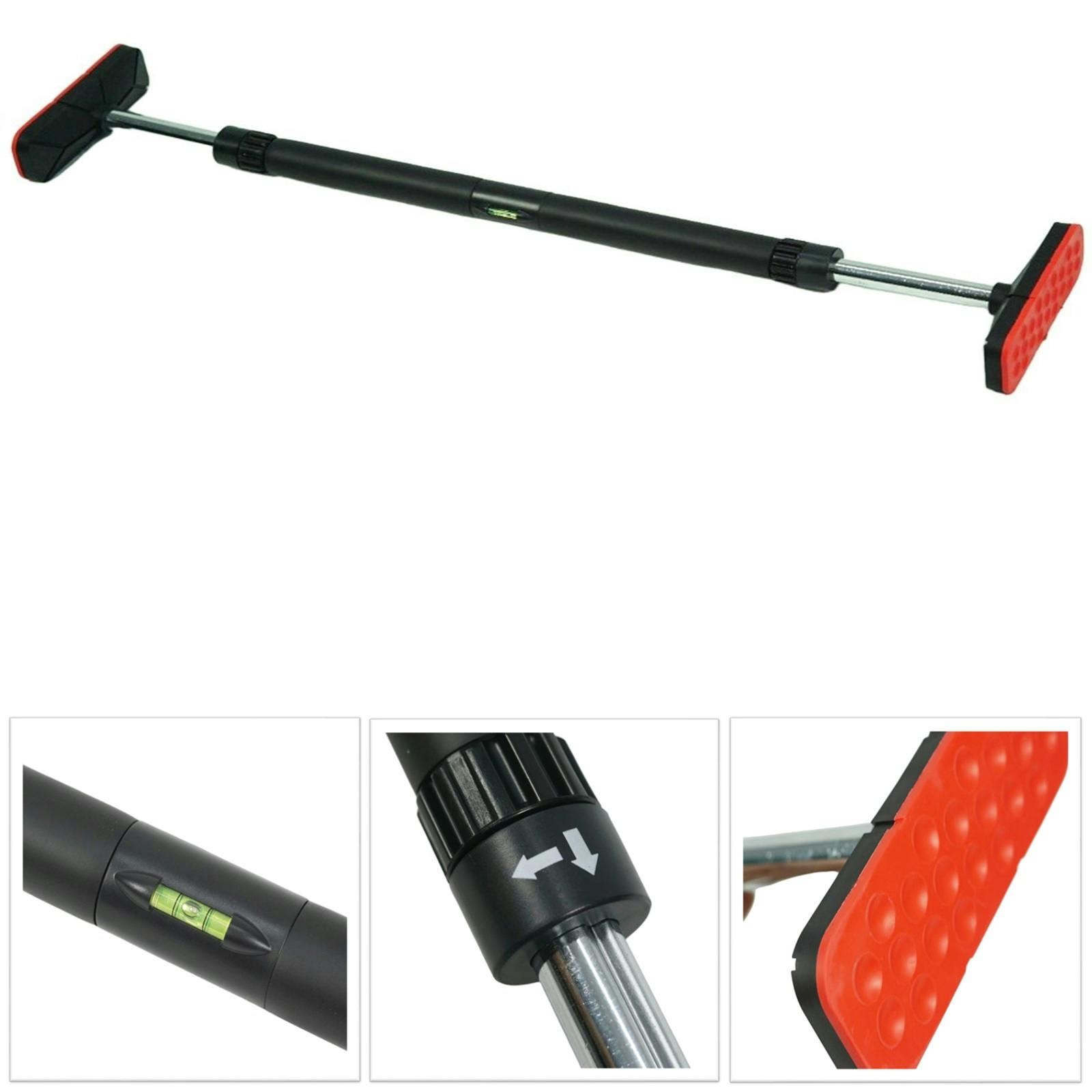 Gr8 Home Black Adjustable Pull Up Door Bar Push Chin Ups Fitness Exercise Home Gym For Doorway
