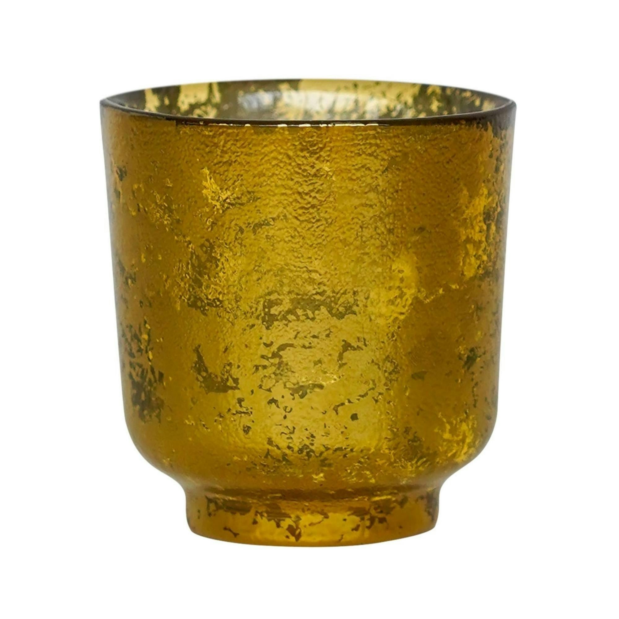 Rackhams Gold Metallic Glass Holder