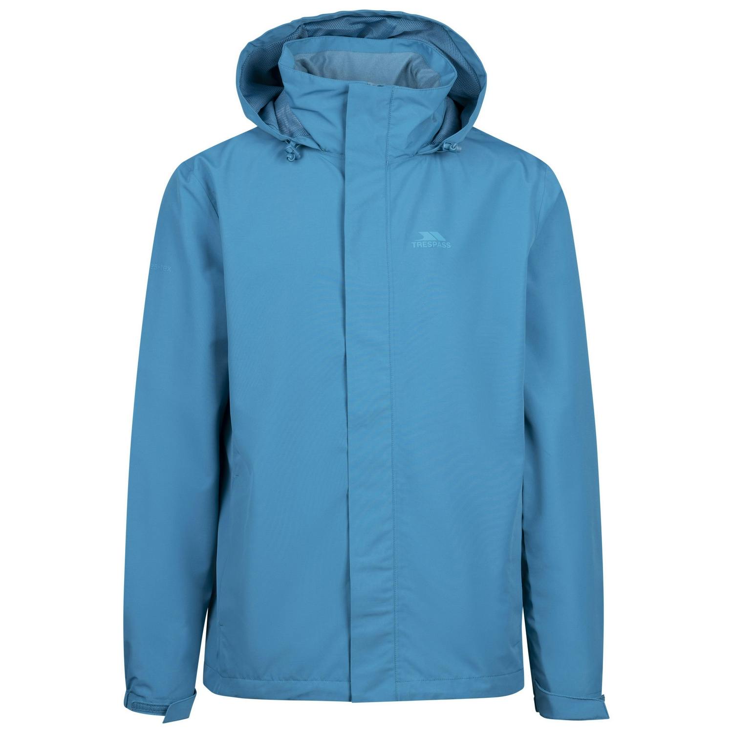 Trespass Men's Blue Farndish Jacket - Bondi - L - Bondi - 100% Shell