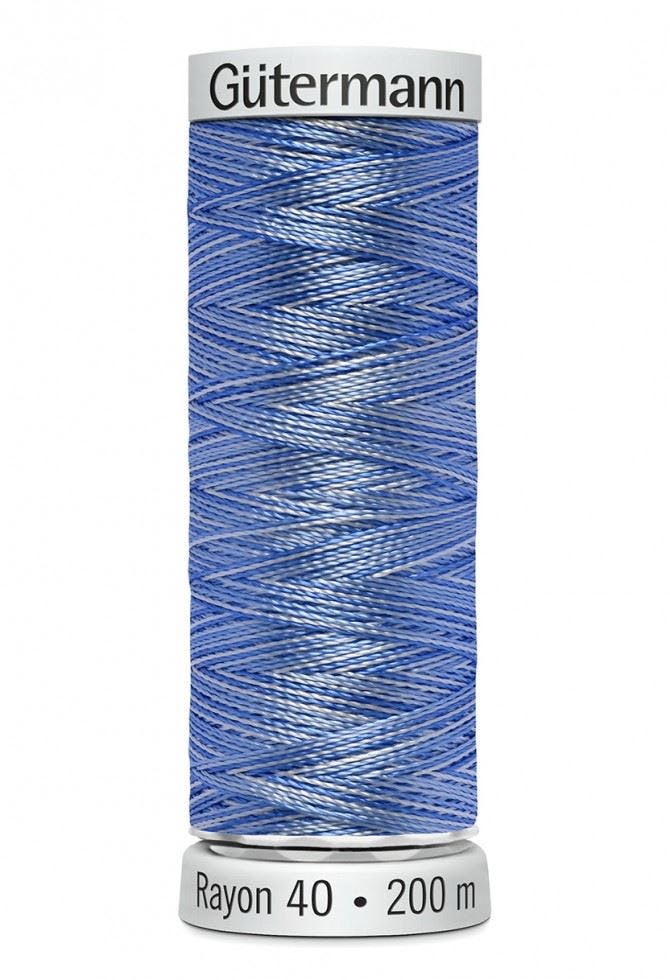Gutermann No 40 Sulky Rayon Embroidery Thread 200M Rayon Thread Suitable For Embroidery - 2104 - 200 Metres