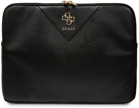 Guess Black Triangle 4G Laptop Sleeve For 14" Macbook - Gucs14zpgstegk