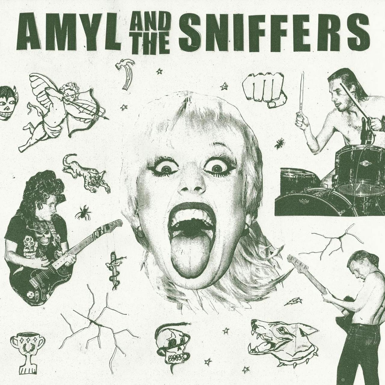 Eyesore Merch Black Amyl And The Sniffers 'Amyl And The Sniffers' Lp Vinyl