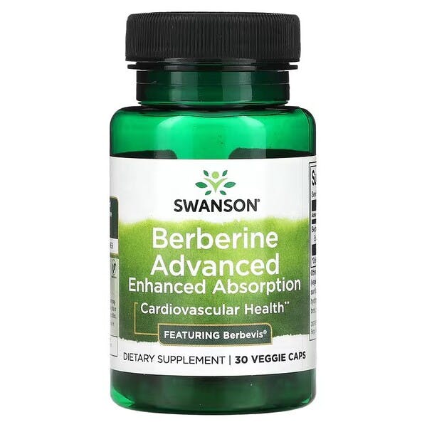 Swanson Berberine Advanced Enhanced Absorption - 30 Vcaps - Image 5