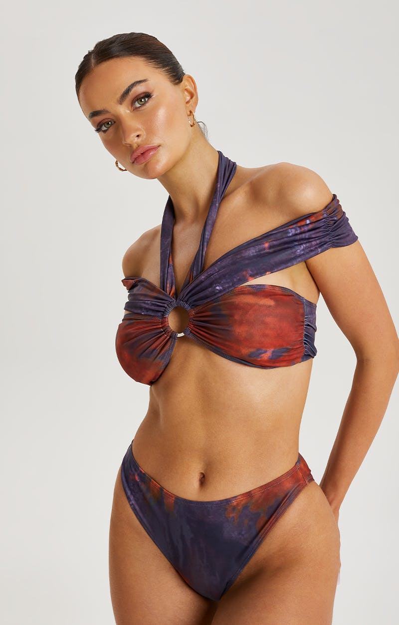 Urban Bliss Sunset Detail O-Ring Bikini Top - 8