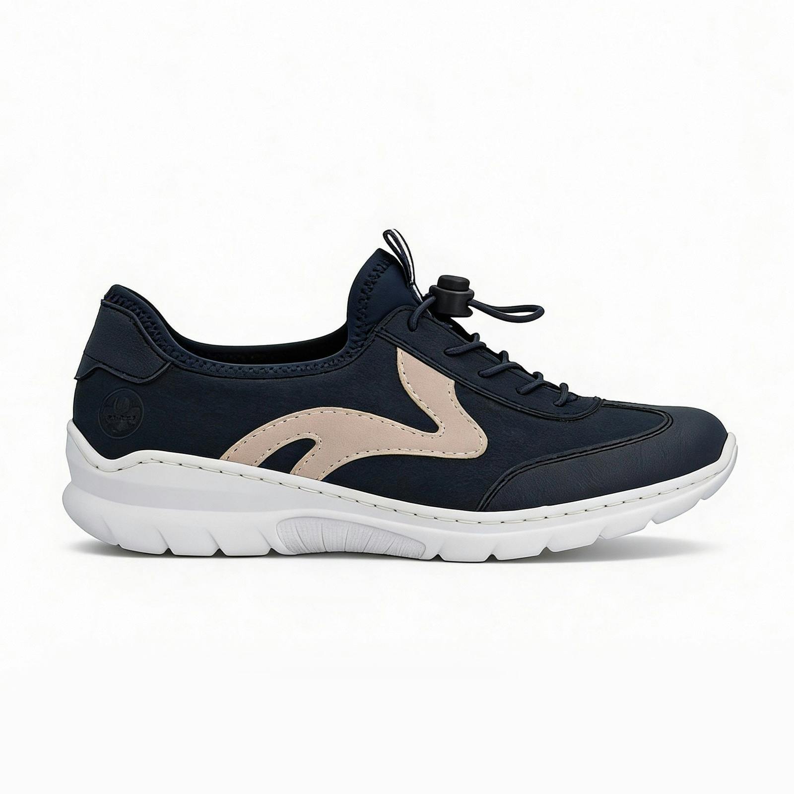 Rieker Women's Blue Nikita Slip-On Trainers - Uk 6